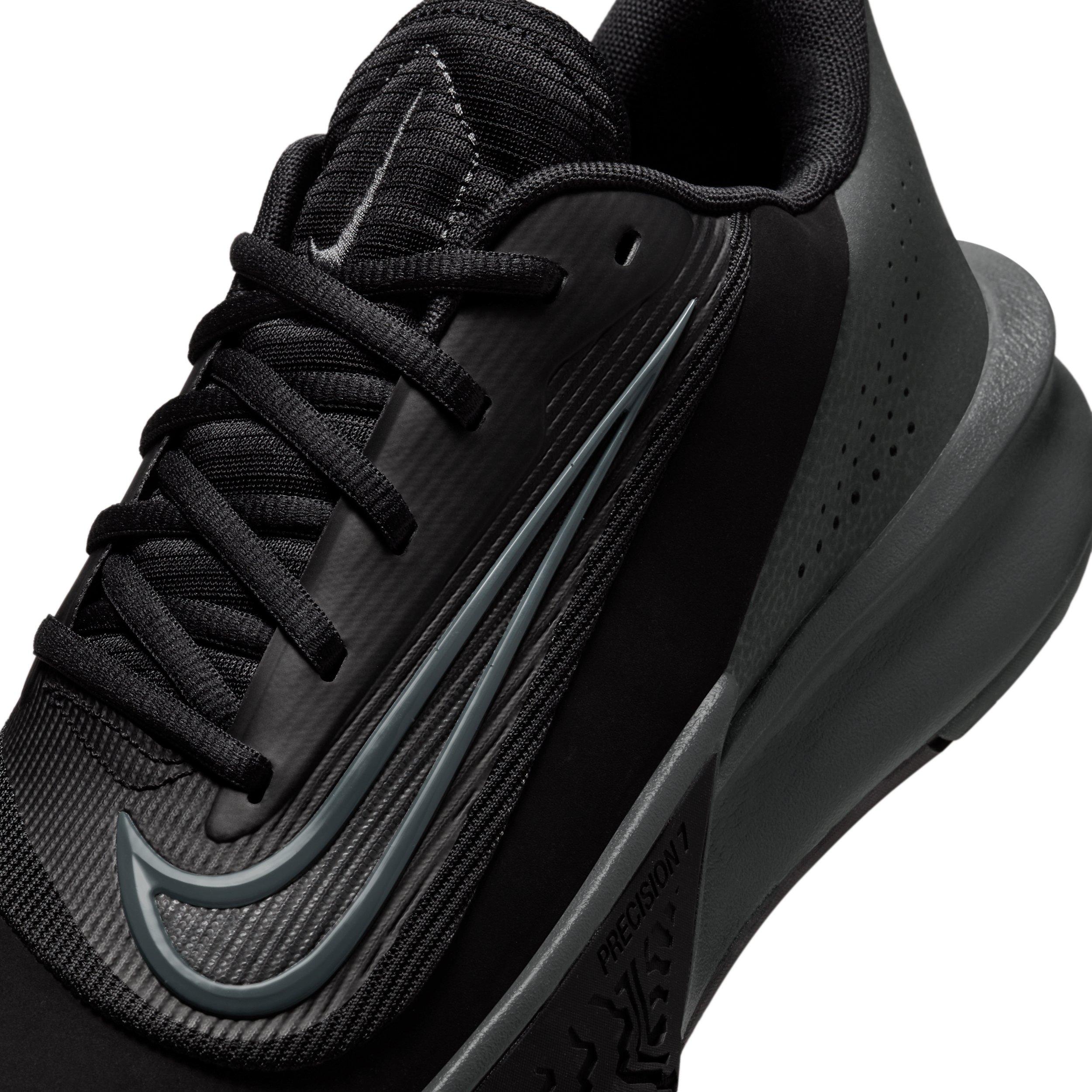 Nike Precision 7 "Black/Anthracite" Men's Basketball Shoe - BLACK/ANTHRACITE Thumbnail View 7