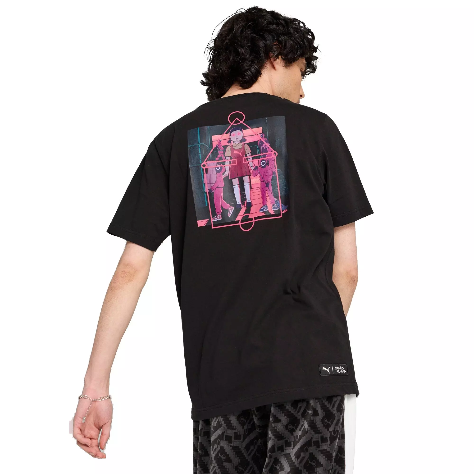 PUMA​ x Squid Game Men's Tee-Black - BLACK