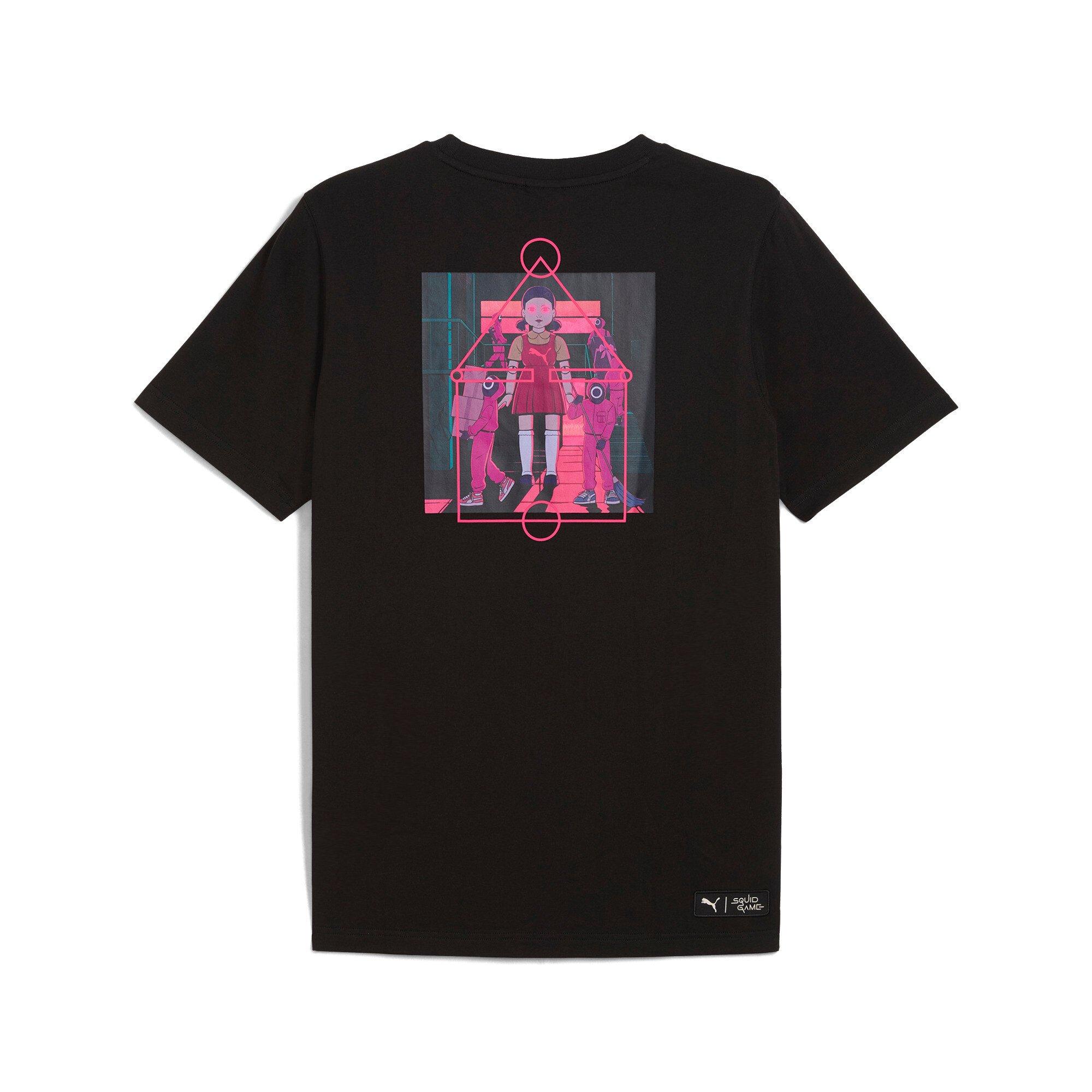 PUMA​ x Squid Game Men's Tee-Black - BLACK Thumbnail View 6