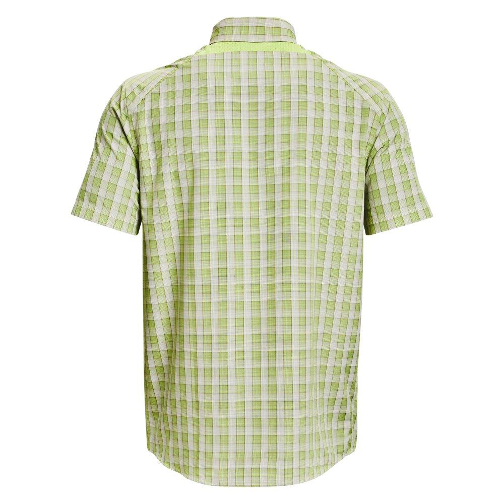 Under Armour Men's Drift Tide 2.0 Plaid Short-Sleeve Shirt - GREEN/BROWN Thumbnail View 6