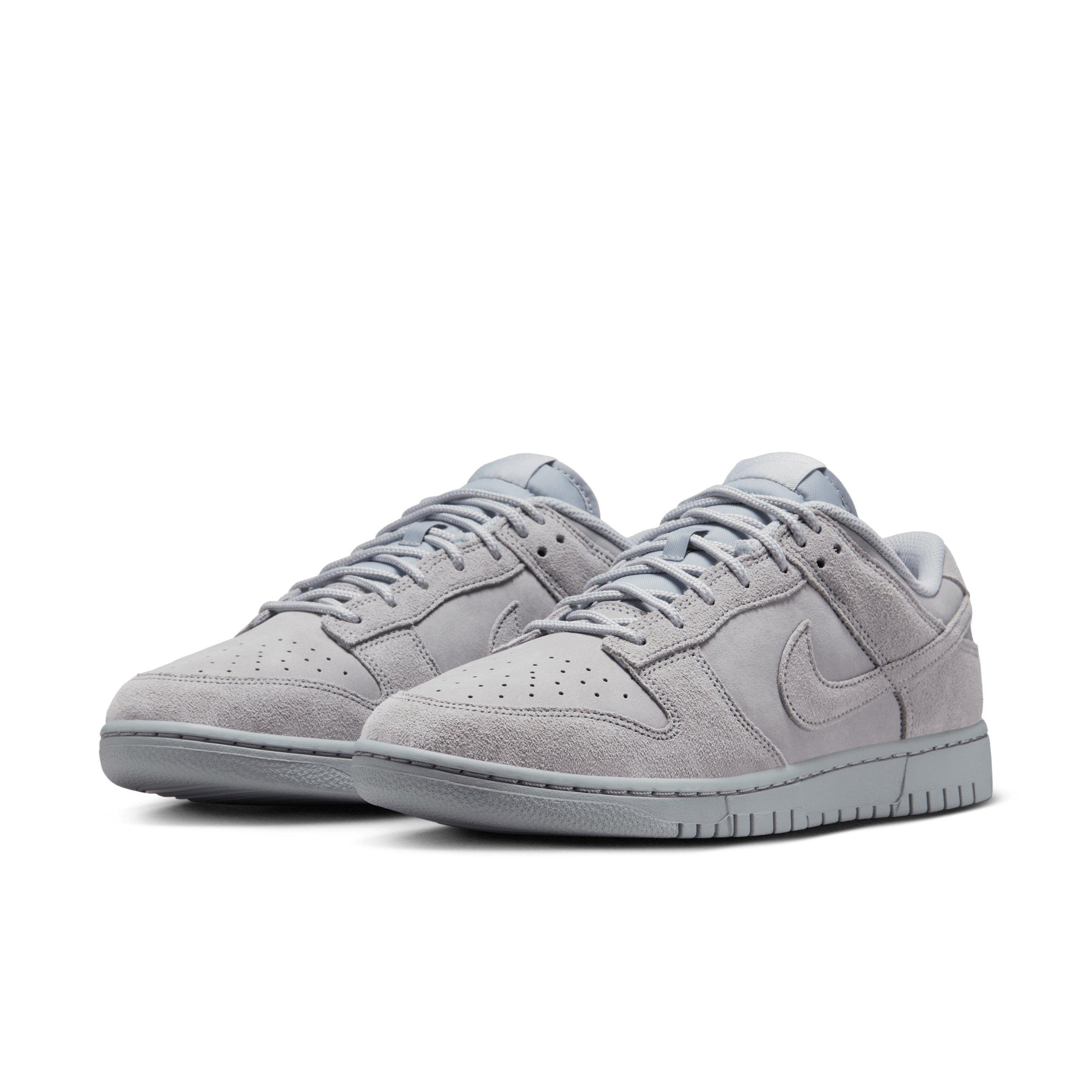 Nike Dunk Low SE "Wolf Grey/Wolf Grey" Men's Shoe - GREY/GREY Thumbnail View 3