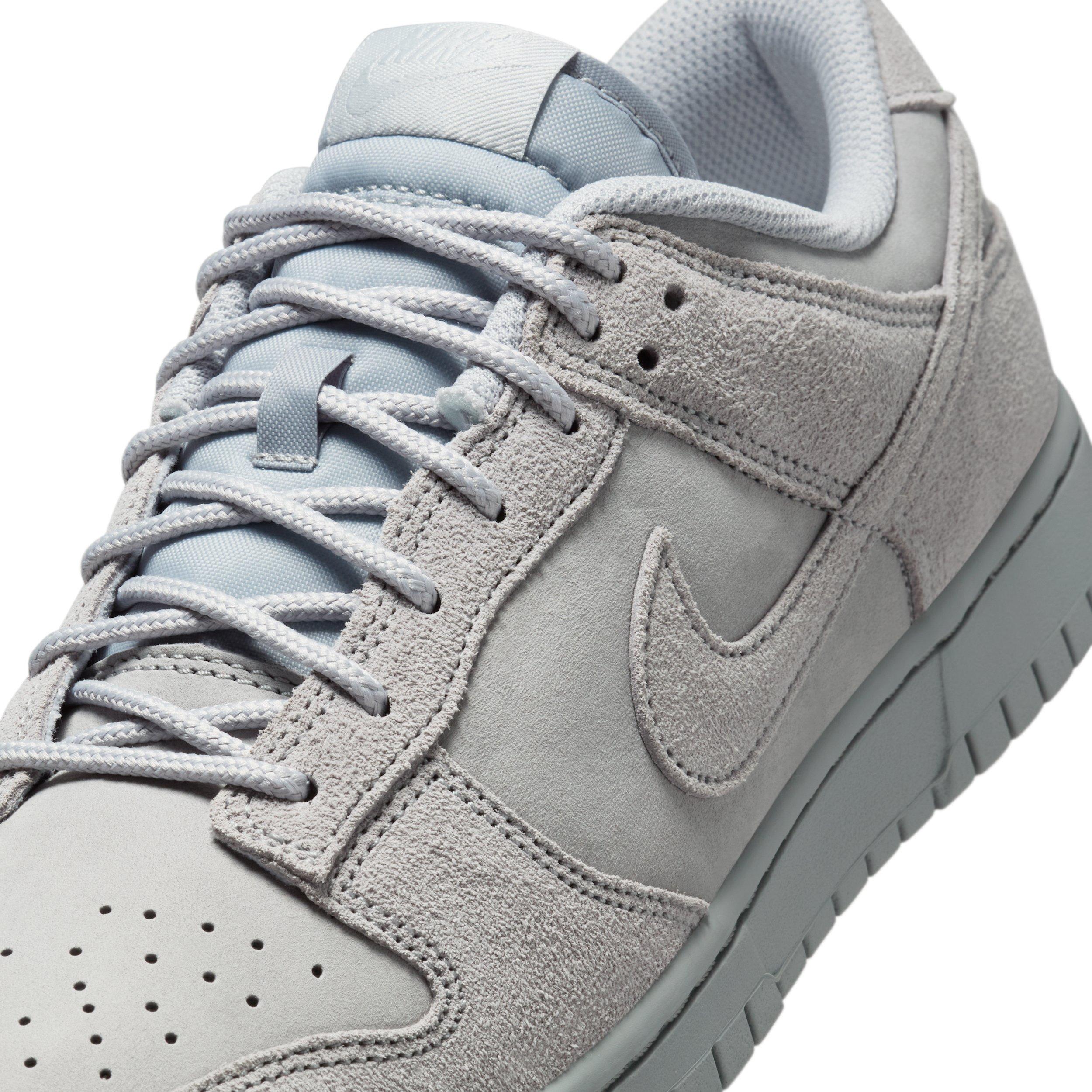 Nike Dunk Low SE "Wolf Grey/Wolf Grey" Men's Shoe - GREY/GREY Thumbnail View 7