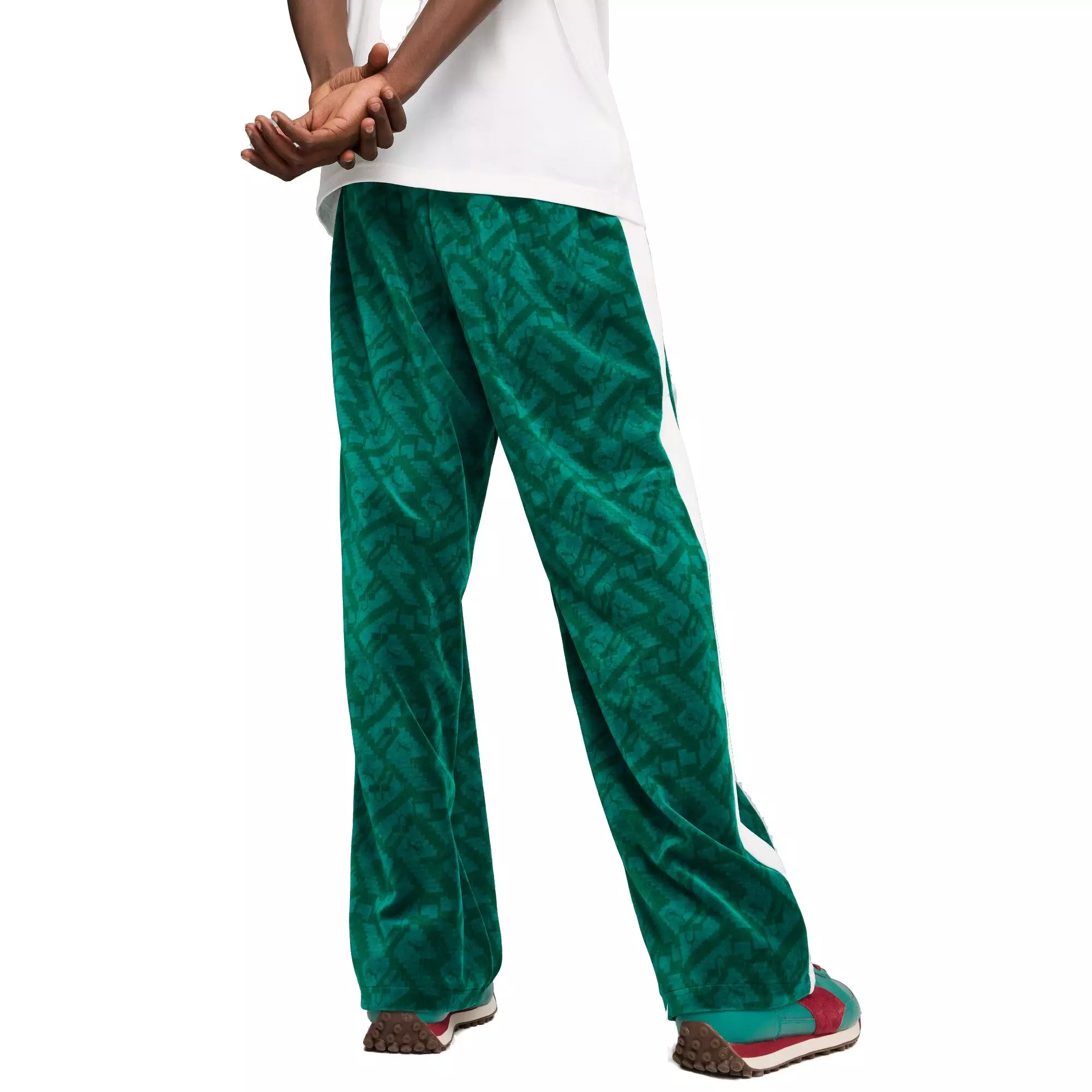 PUMA x Squid Game Men's T7 Track Pants -Green - GREEN