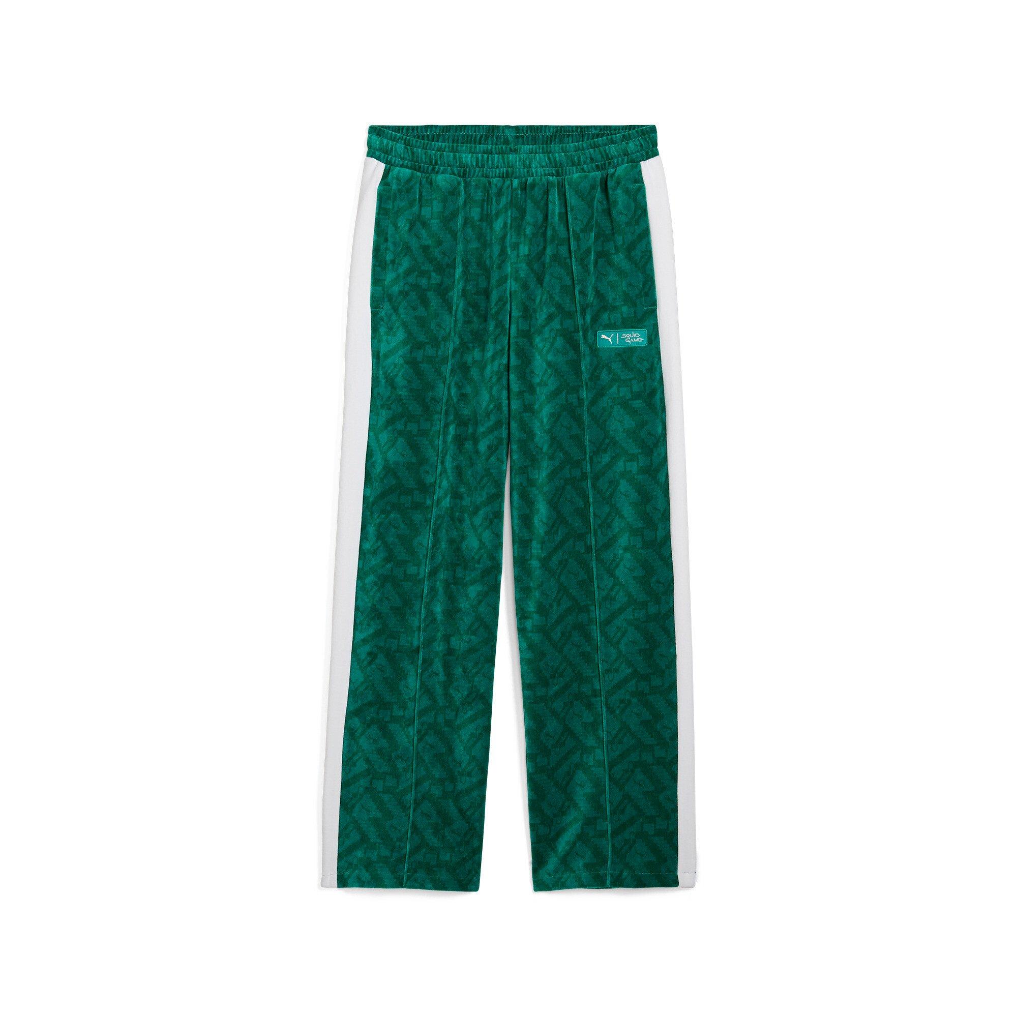 PUMA x Squid Game Men's T7 Track Pants -Green - GREEN Thumbnail View 6
