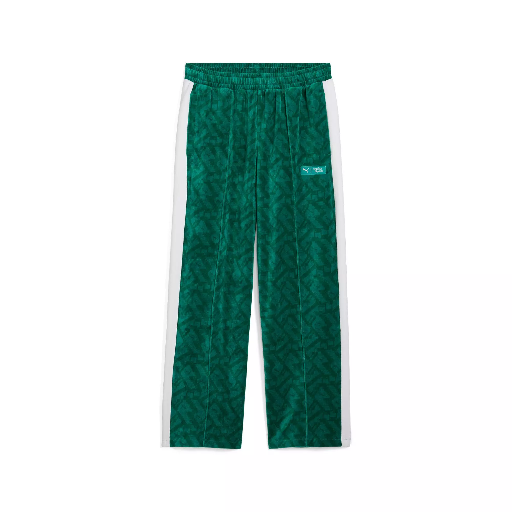 PUMA x Squid Game Men's T7 Track Pants -Green - GREEN