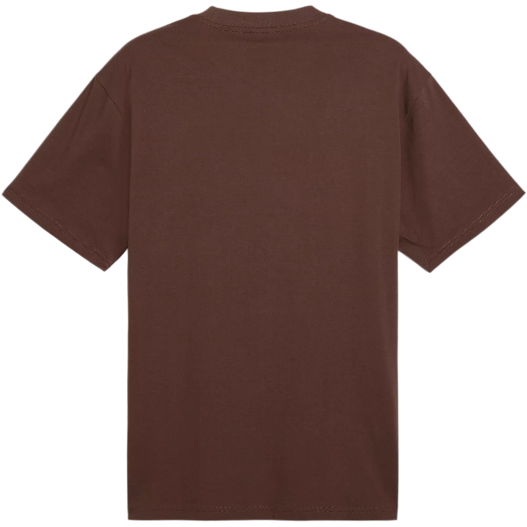 PUMA Men's Classics Artisanal Graphic Tee- Brown - BROWN