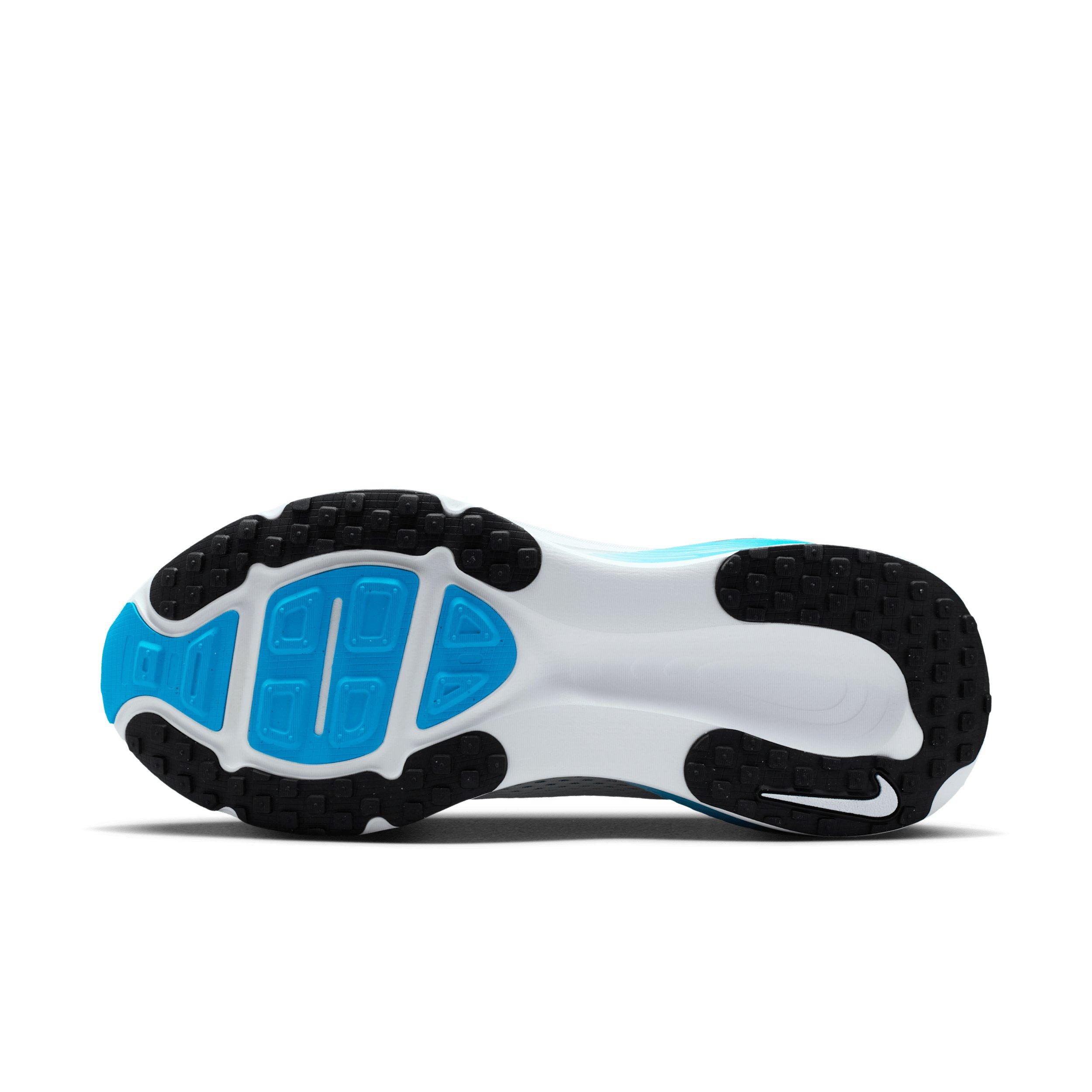 Nike Vomero 18 "White/Blue Hero/Pure Platinum/Black" Men's Wide Running Shoe - WHITE/BLUE/PLATINUM/BLACK Thumbnail View 6