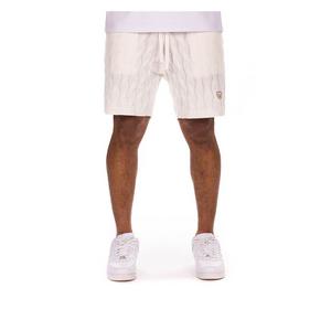 Hustle Gang Men's Bask Shorts - Cream - CREAM