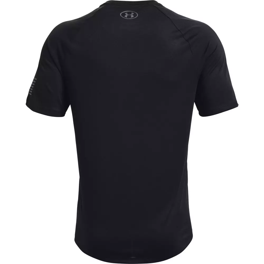 Under Armour Men's UA Tech Freedom Short-Sleeve Tee - BLACK/GREY