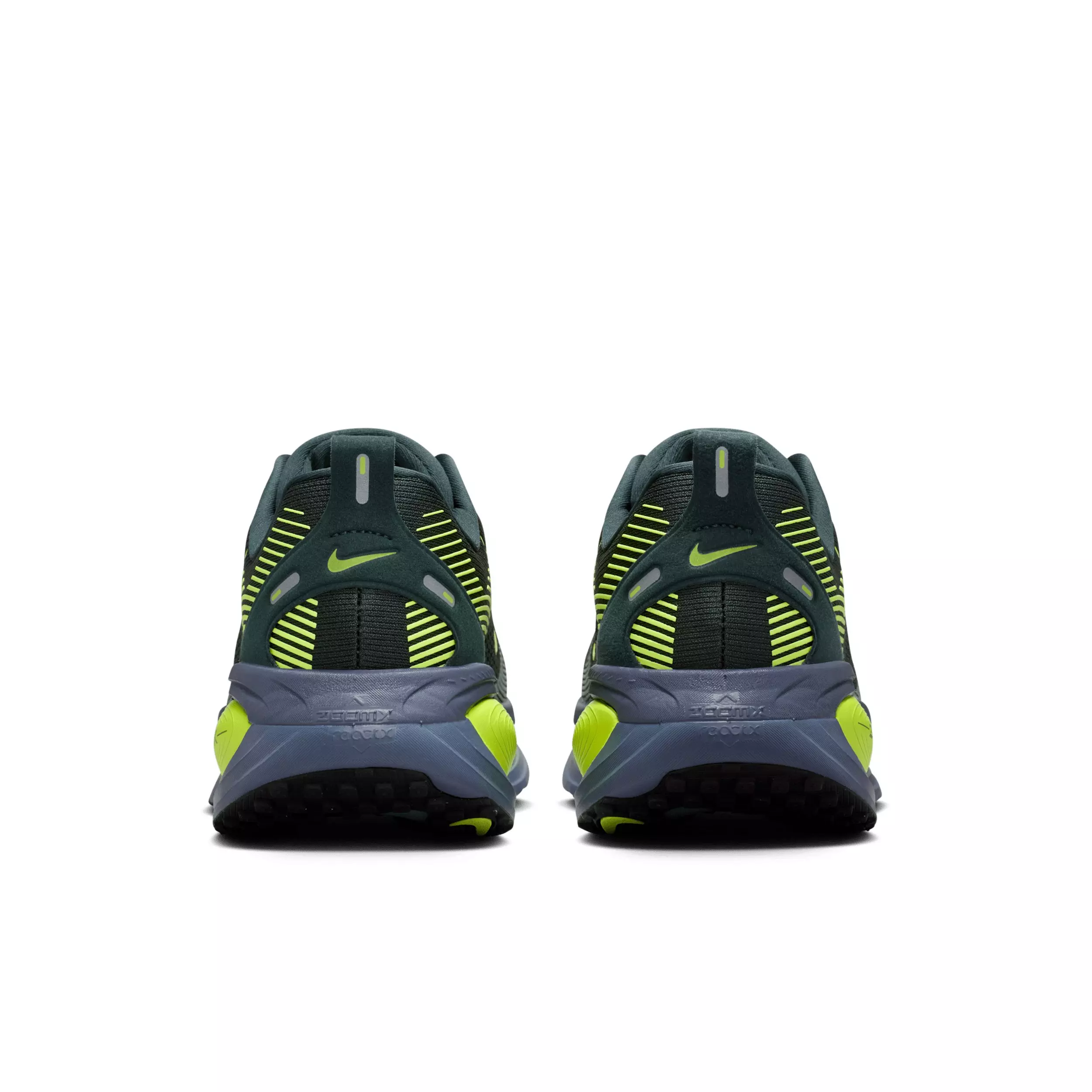 Nike Vomero 18 "Seaweed/Cannon/Sanded Purple/Volt" Men's Wide Running Shoe - SEAWEED/CANNON/PURPLE/VOLT