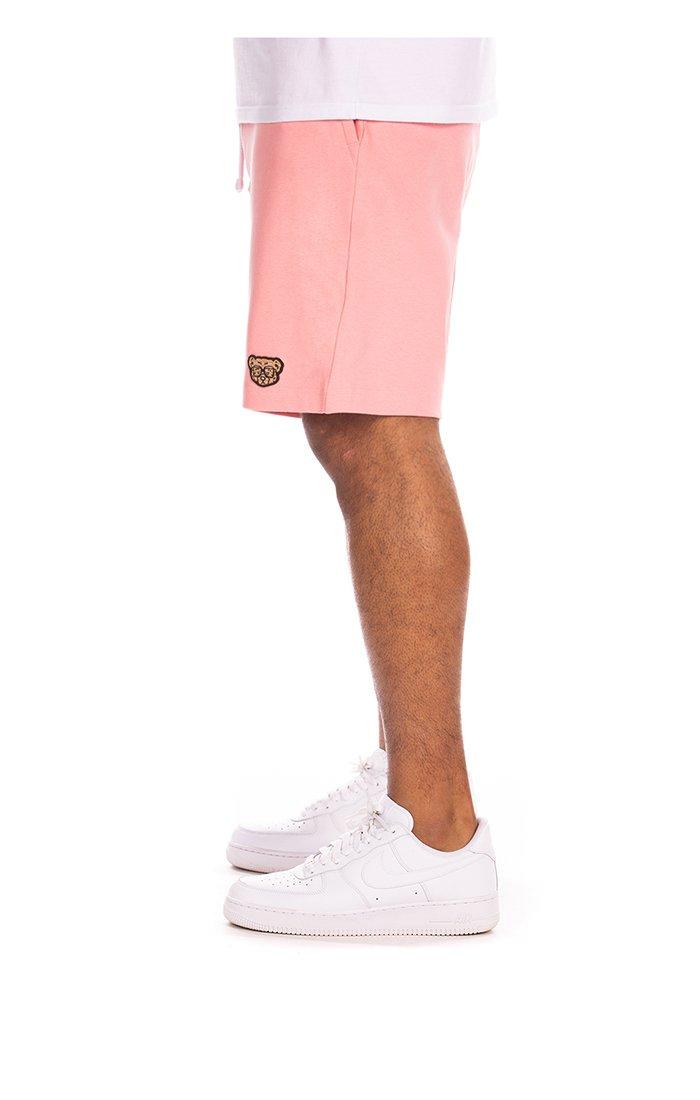 Hustle Gang Men's Chip Shorts - Pink - PINK