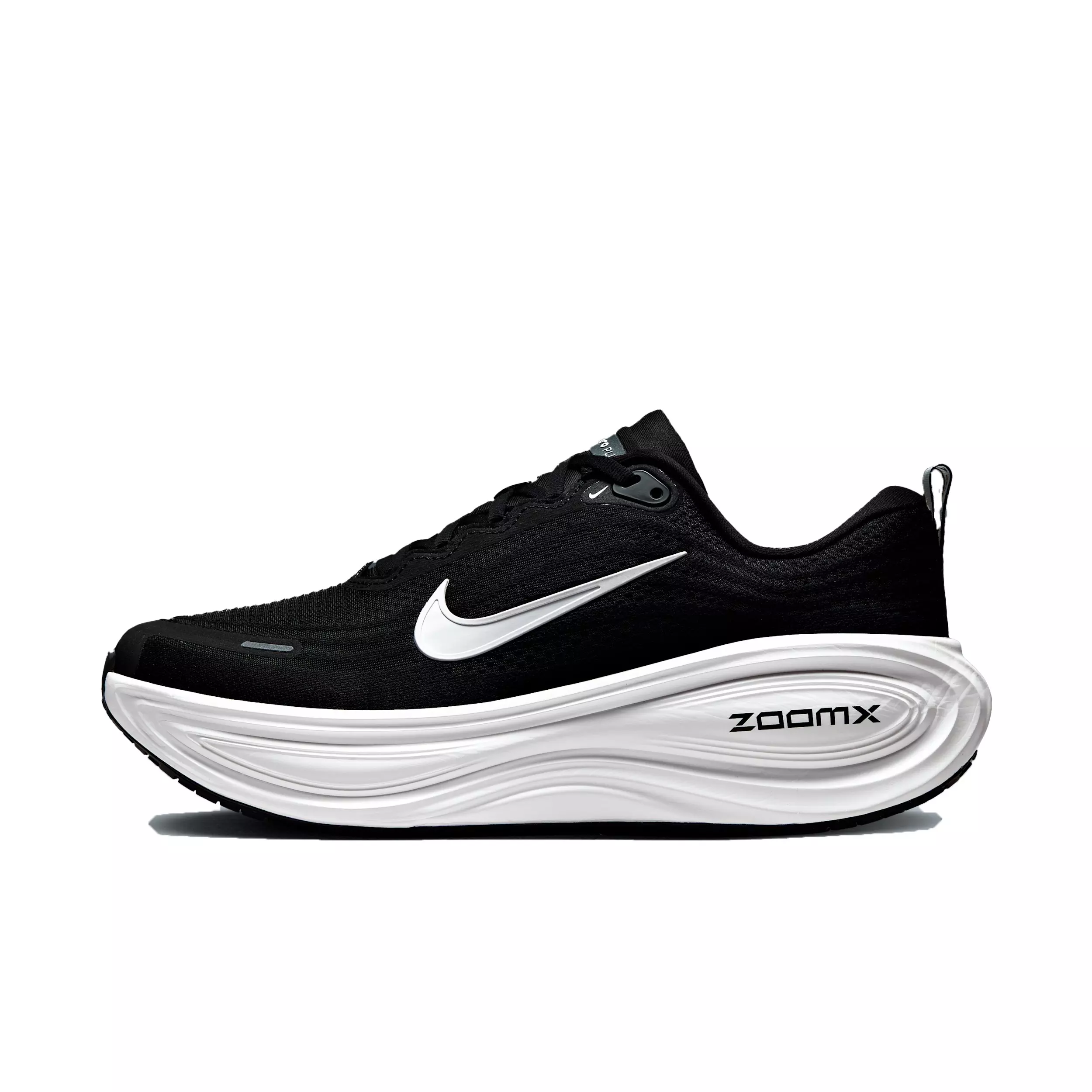 Nike Vomero Plus "Black/Cool Grey/Metallic Dark Grey/White" Men's Wide Running Shoe - BLACK/GREY/DK GREY/WHITE