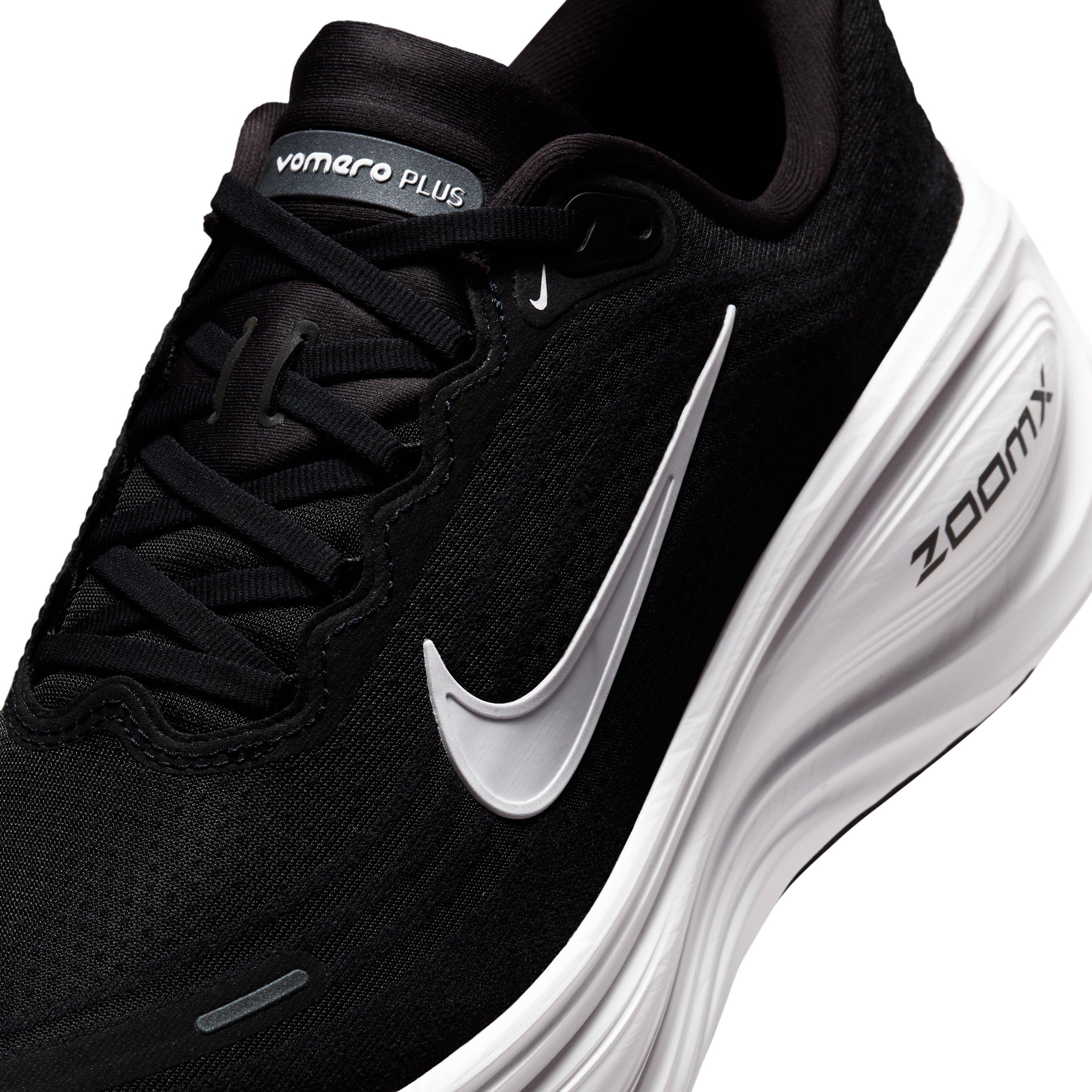 Nike Vomero Plus "Black/Cool Grey/Metallic Dark Grey/White" Men's Wide Running Shoe - BLACK/GREY/DK GREY/WHITE Thumbnail View 7