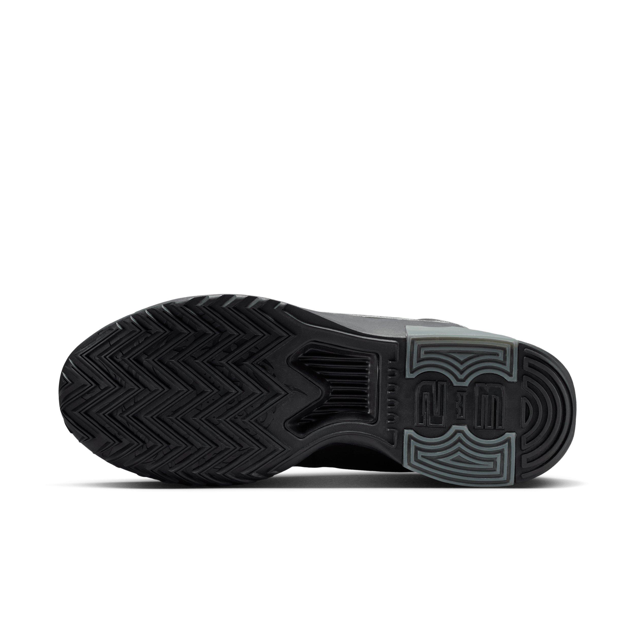 Nike LeBron Witness 9 "Black/Iron Grey/Black" Men's Basketball Shoe - BLACK/GREY/BLACK Thumbnail View 6