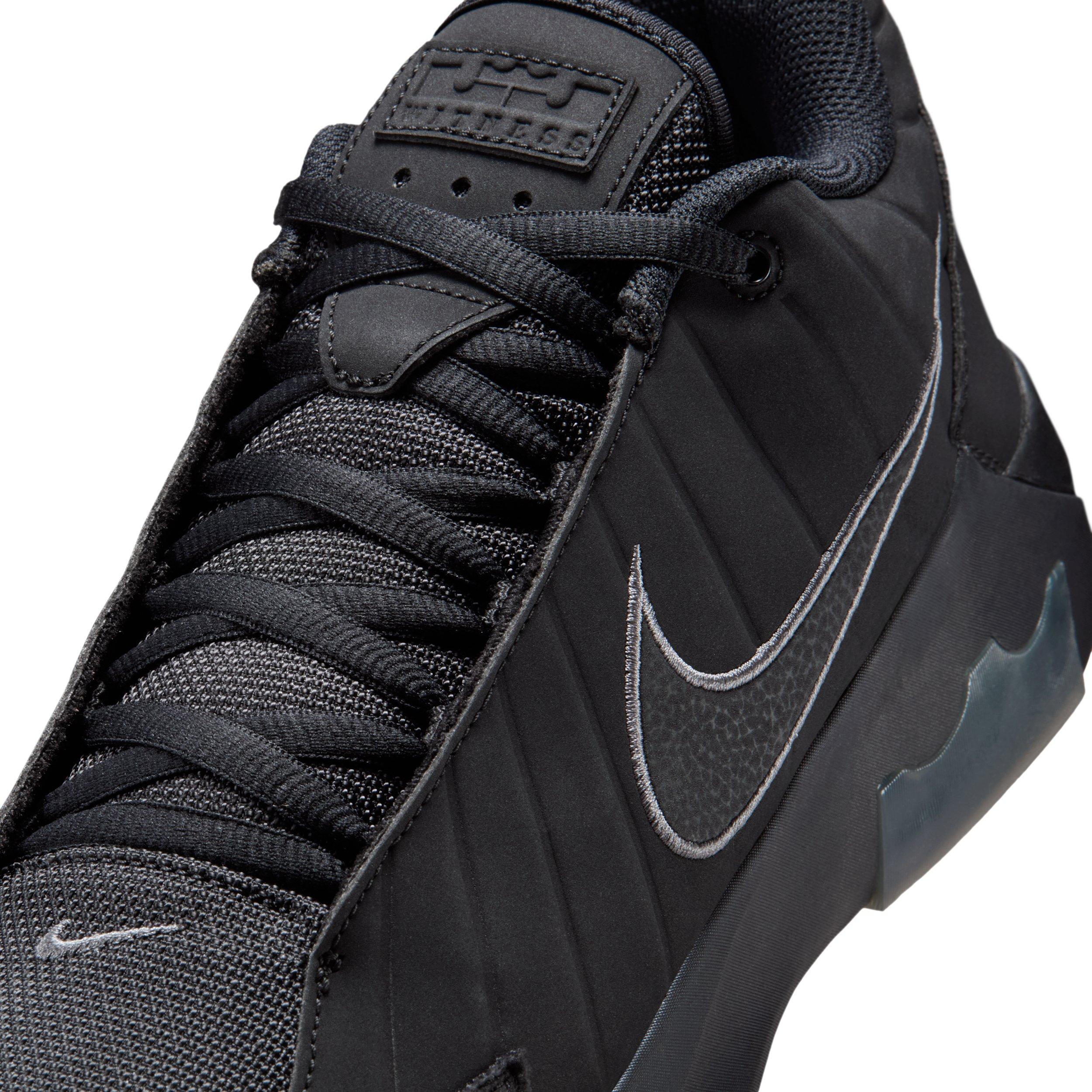 Nike LeBron Witness 9 "Black/Iron Grey/Black" Men's Basketball Shoe - BLACK/GREY/BLACK Thumbnail View 7