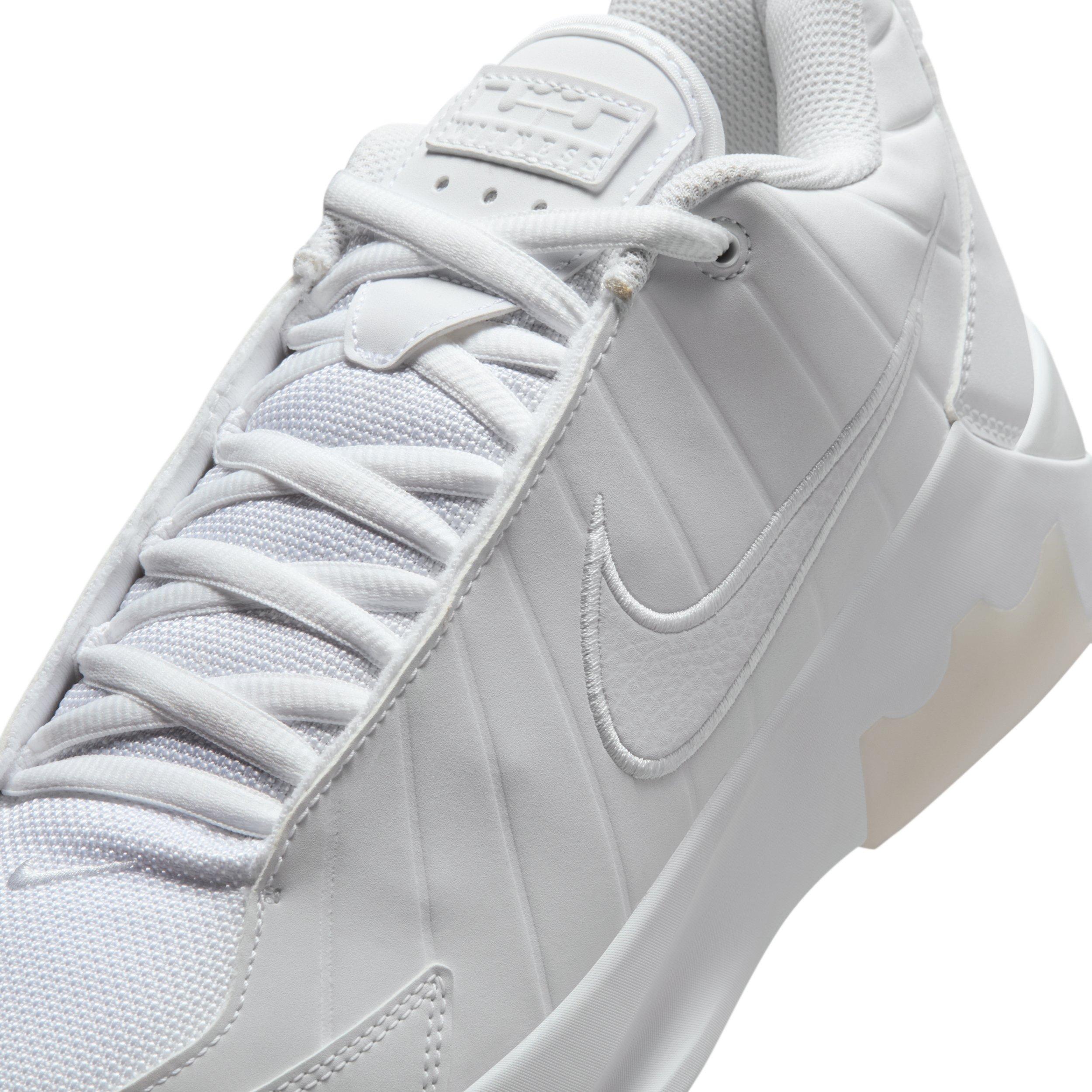 Nike LeBron Witness 9 "White/Black/White" Men's Basketball Shoe - WHITE/BLACK/WHITE Thumbnail View 7