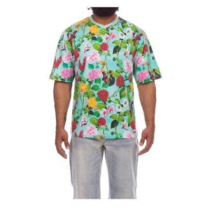 Hustle Gang Men's Posy Knit Short Sleeve T-Shirt - Multi-Color - MULTI-COLOR