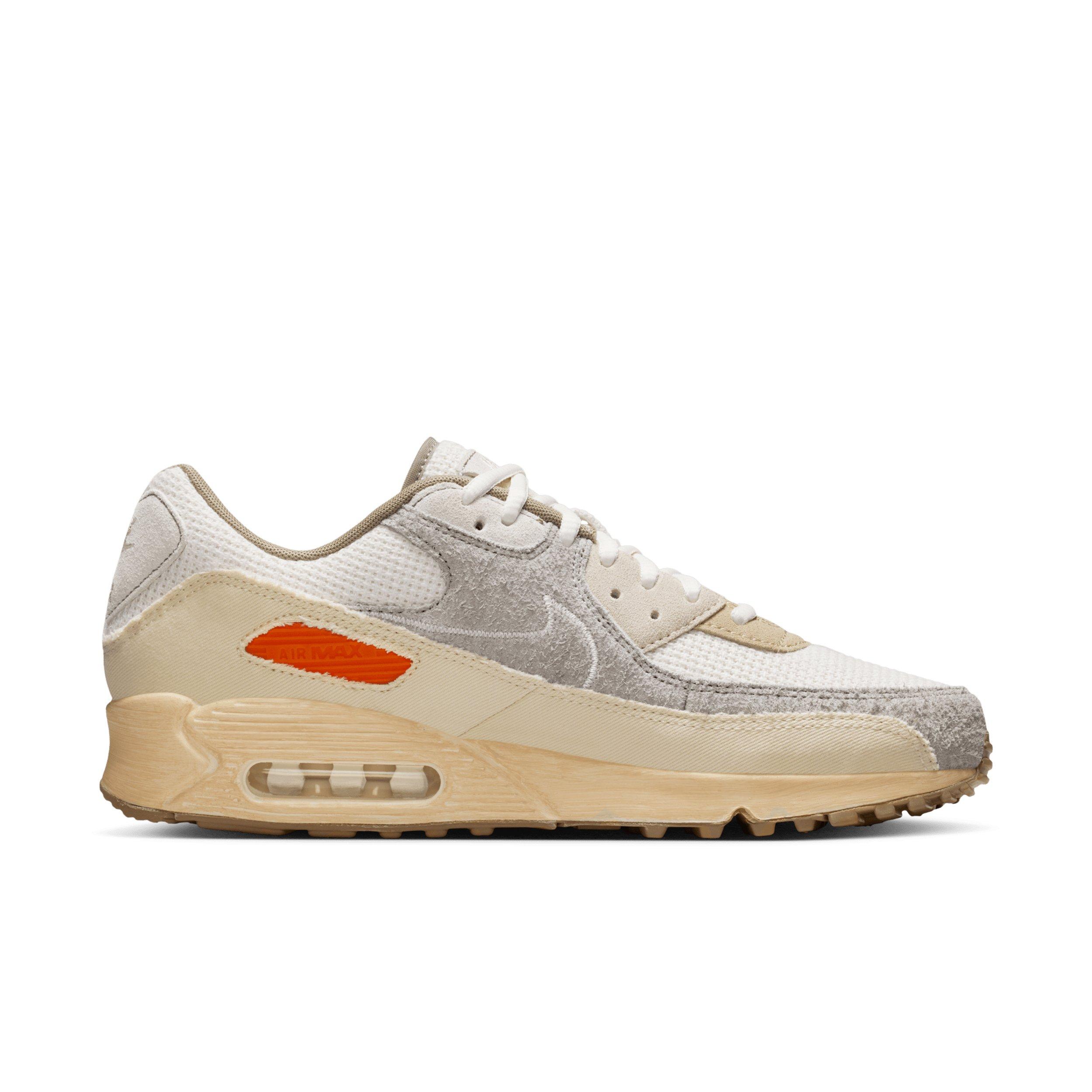Nike Air Max 90 Premium "Muslin/Pale Ivory/College Grey/Sail" Men's Shoe - MUSLIN/IVORY/GREY/SAIL Thumbnail View 1