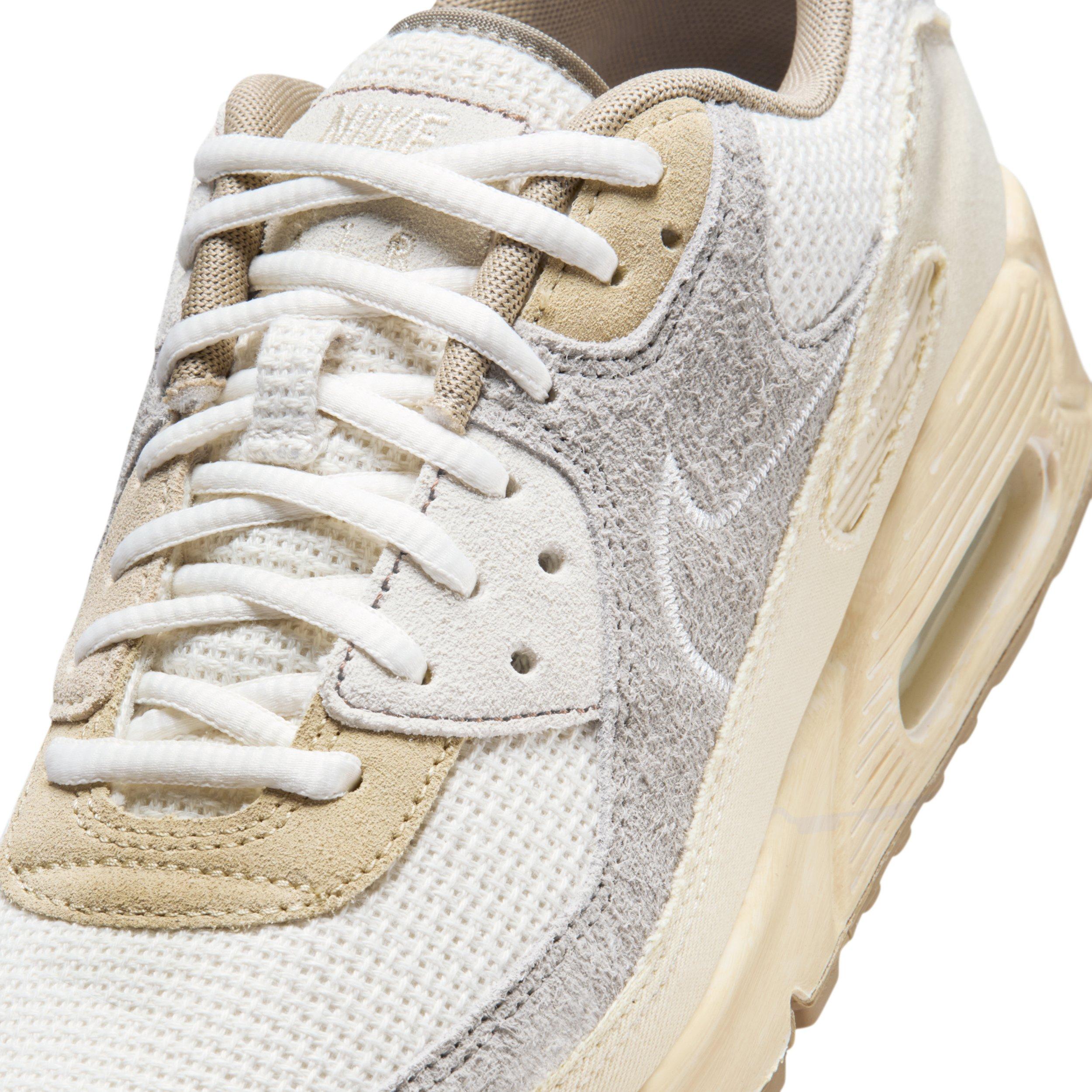 Nike Air Max 90 Premium "Muslin/Pale Ivory/College Grey/Sail" Men's Shoe - MUSLIN/IVORY/GREY/SAIL Thumbnail View 7