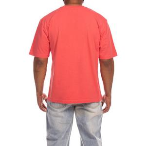 Hustle Gang Men's Volley Bear Knit Short Sleeve T-Shirt - Rose - ROSE