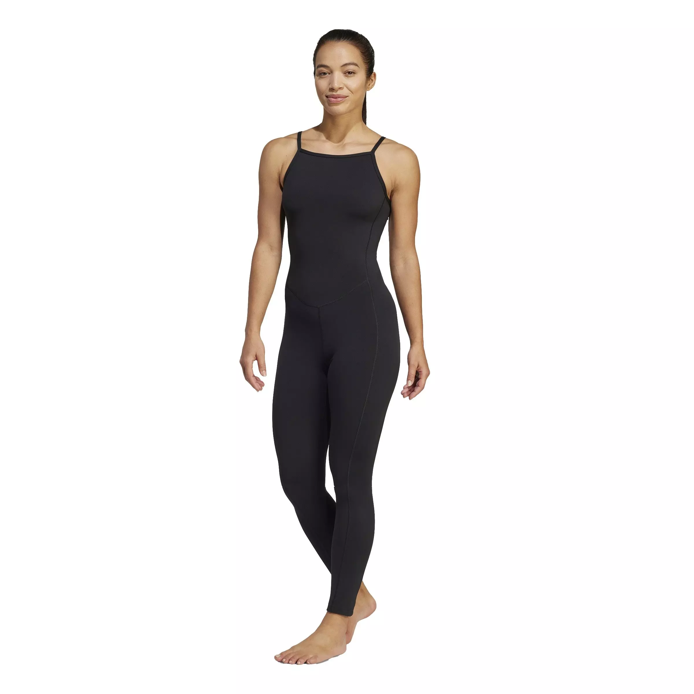 adidas Women's Yoga Bodysuit -Black - BLACK