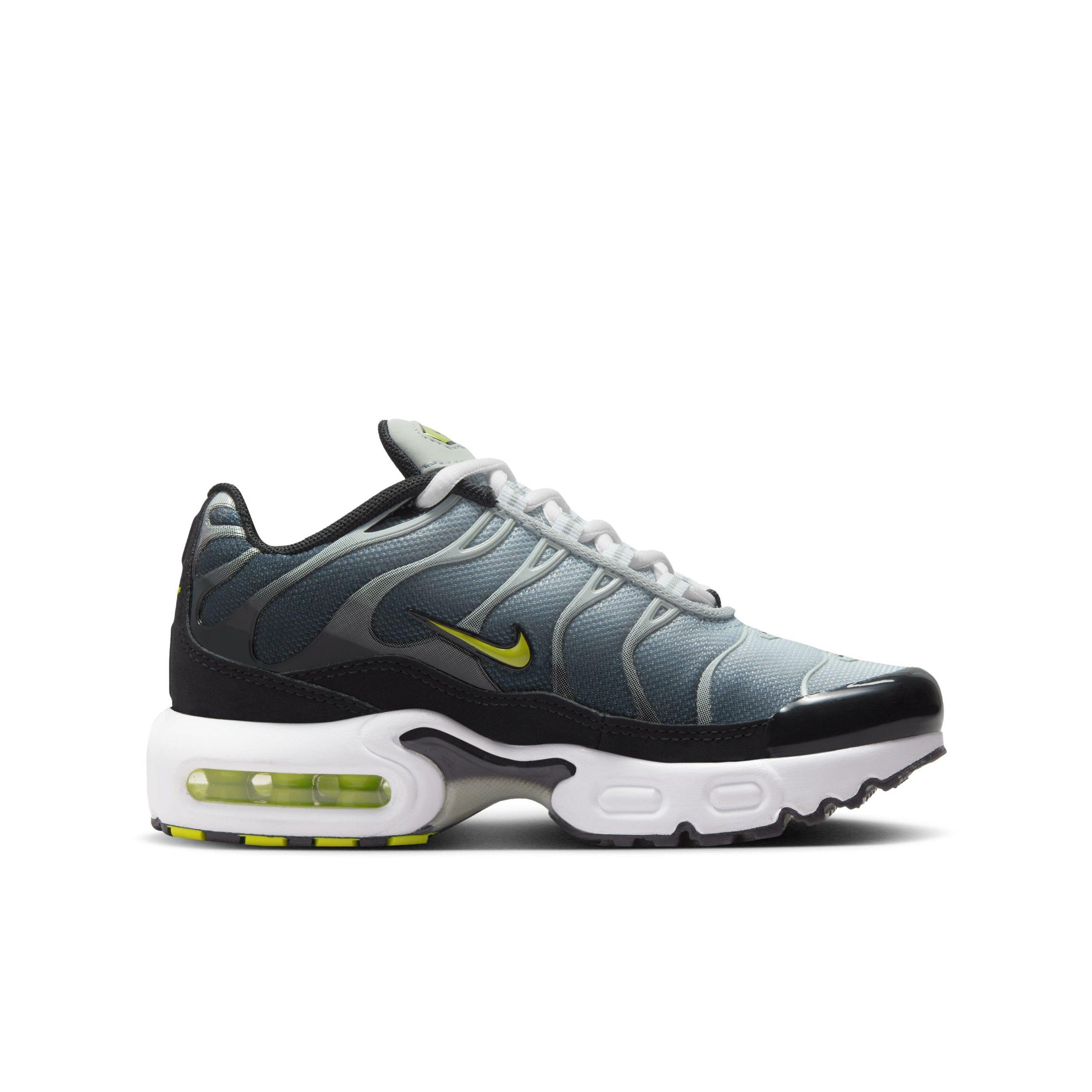 Nike Air Max Plus "Black/Bright Cactus/Light Silver/White" Preschool Boys' Shoe - BLACK/CACTUS/LT SILVER/WHITE Thumbnail View 1