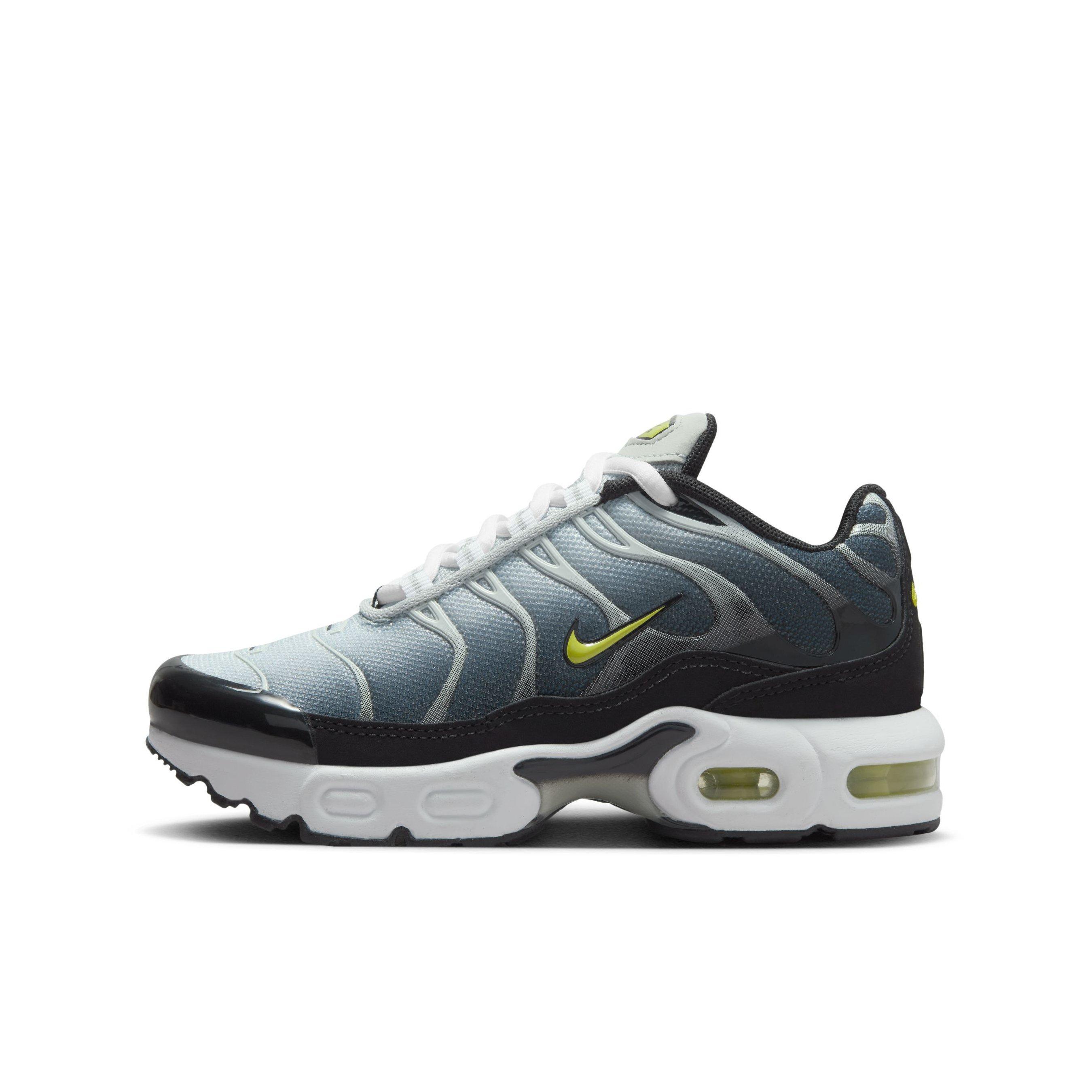 Nike Air Max Plus "Black/Bright Cactus/Light Silver/White" Preschool Boys' Shoe - BLACK/CACTUS/LT SILVER/WHITE Thumbnail View 2