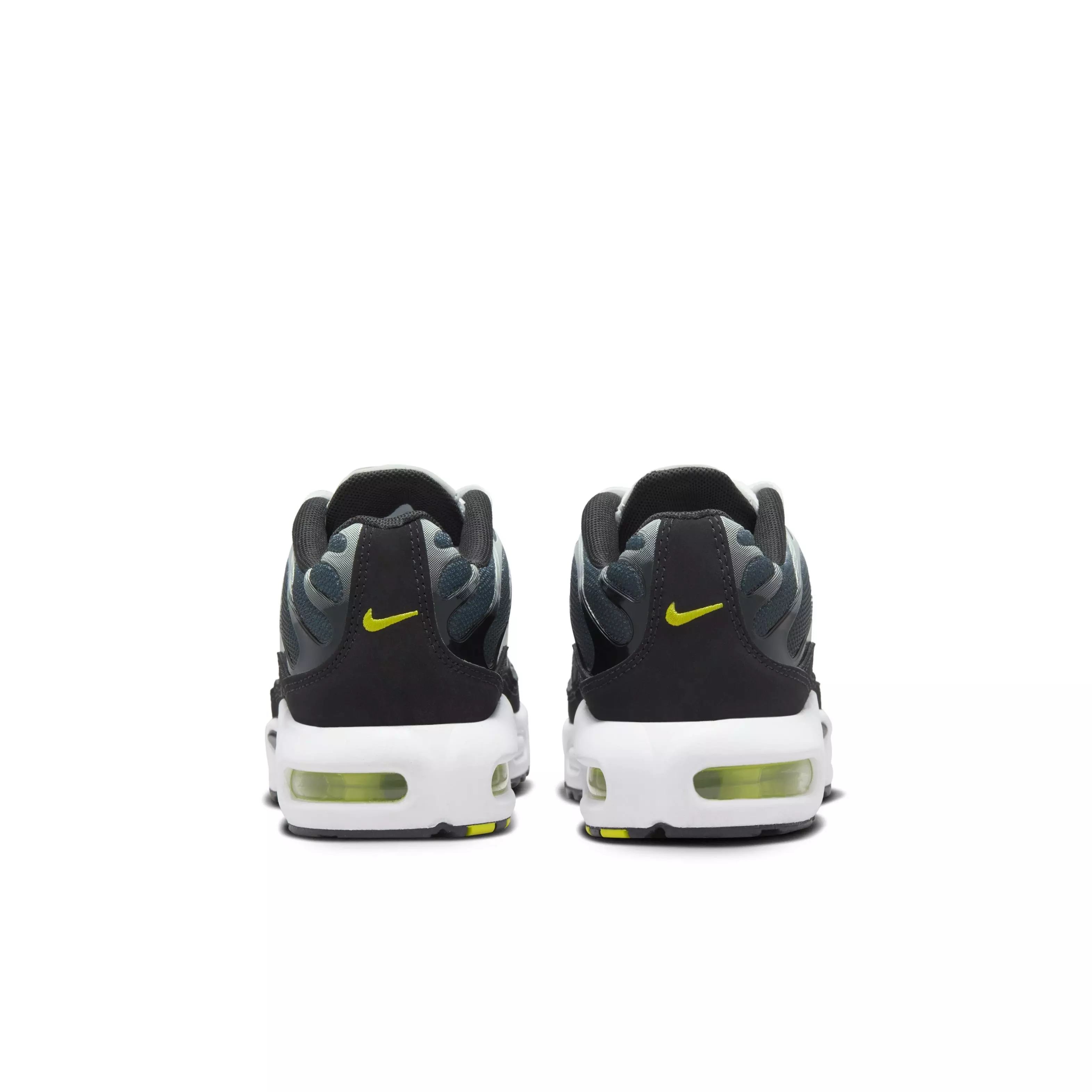 Nike Air Max Plus "Black/Bright Cactus/Light Silver/White" Preschool Boys' Shoe - BLACK/CACTUS/LT SILVER/WHITE