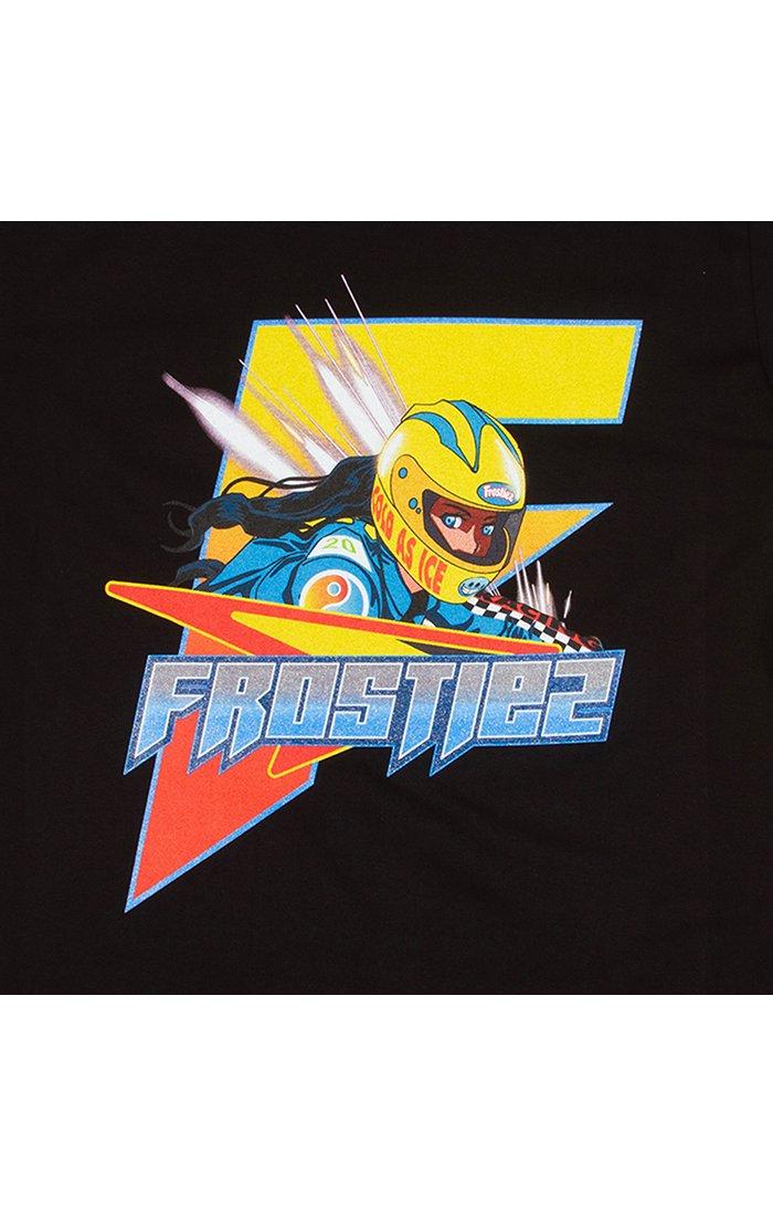 Frostiez Men's Raceway Short Sleeve T-Shirt - Black - BLACK