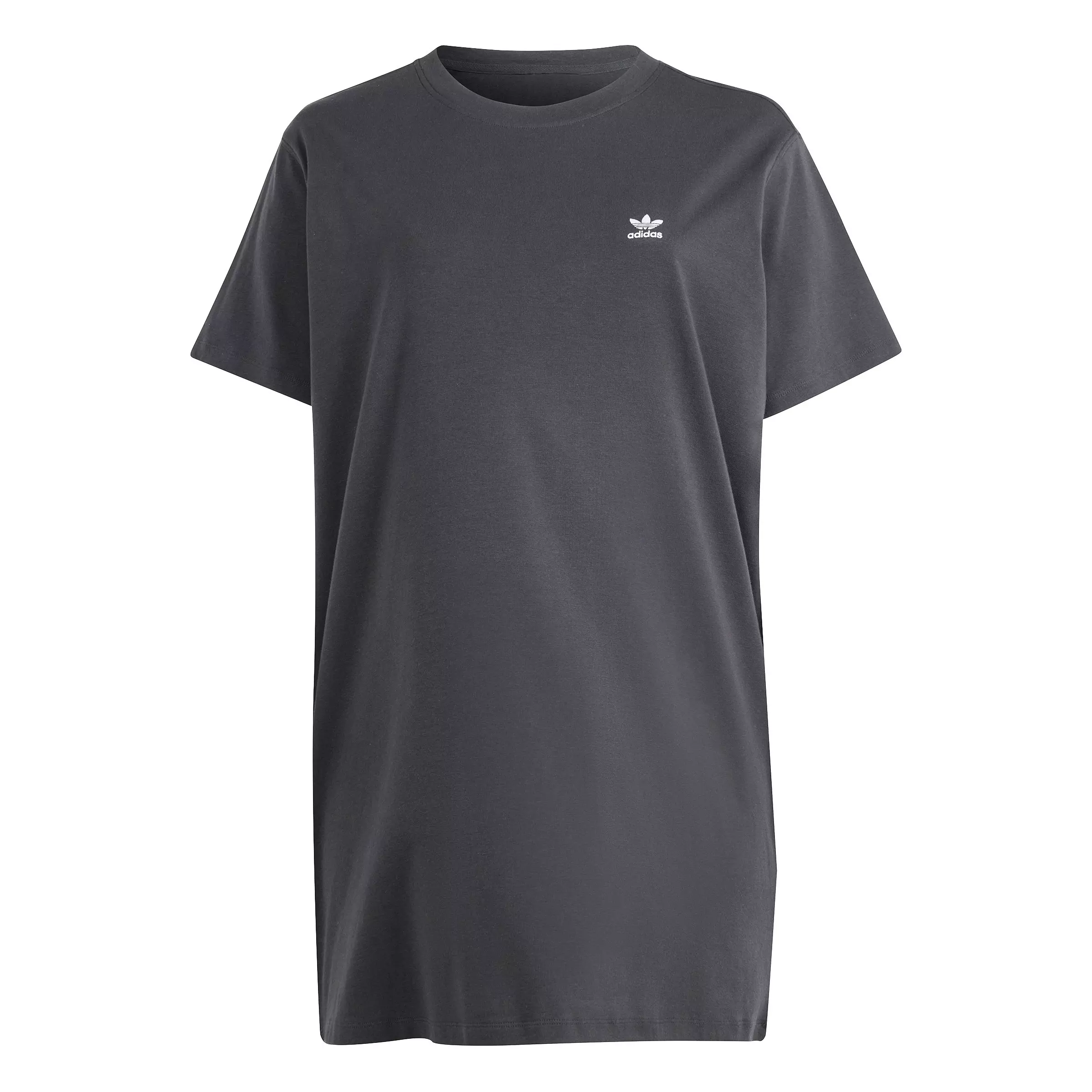 adidas Originals Women's Adicolor Trefoil Dress -Black - BLACK