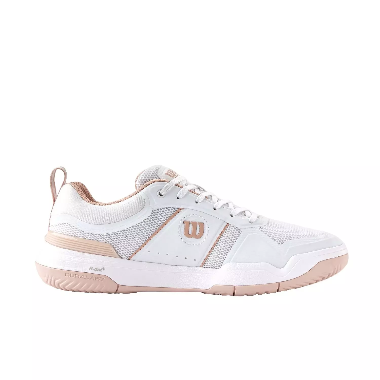 Wilson Pickle Pro "White/White/Cameo Rose" Women's Pickleball Shoe - WHITE/WHITE/ROSE