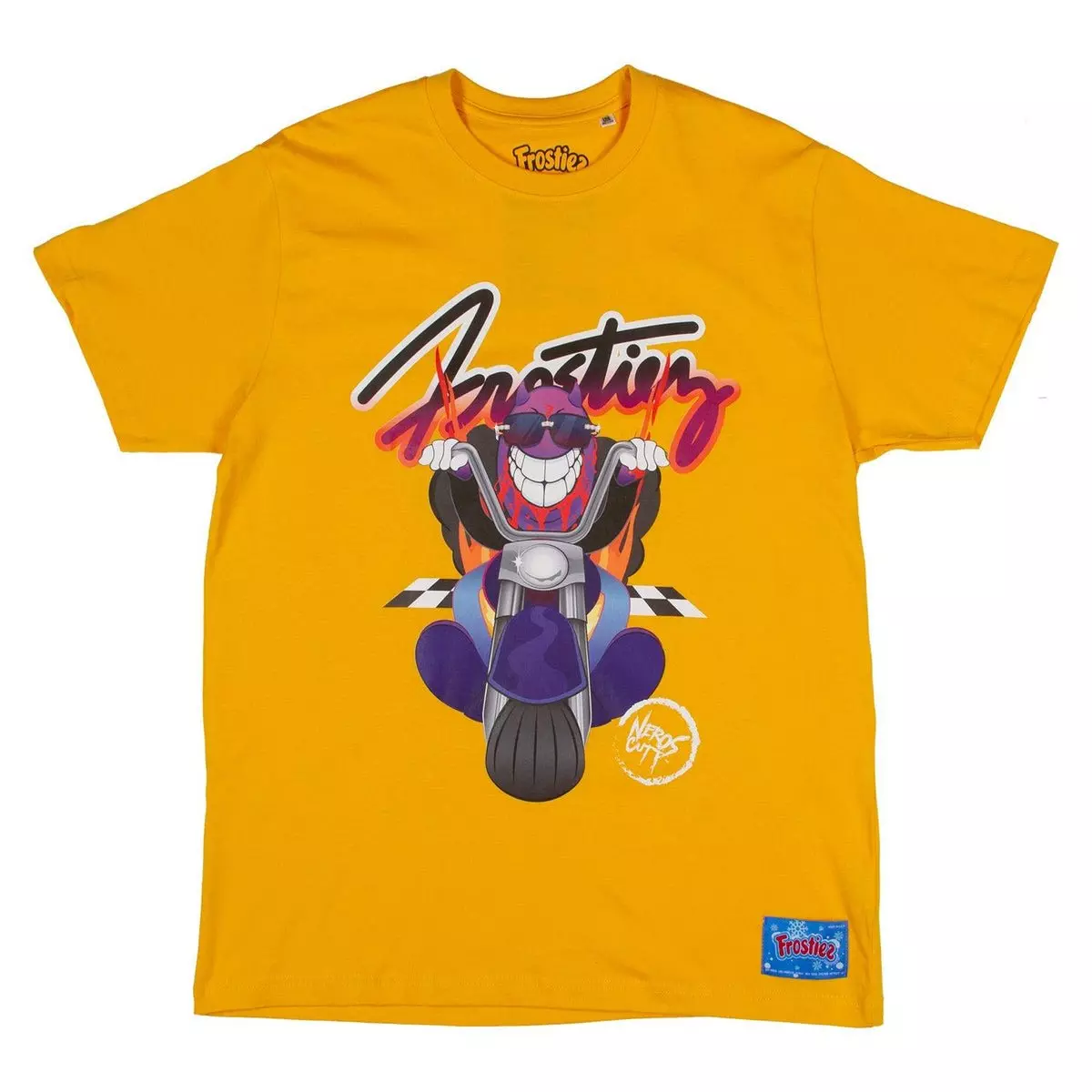 Frostiez Men's Demon Rider Short Sleeve T-Shirt - Gold - GOLD