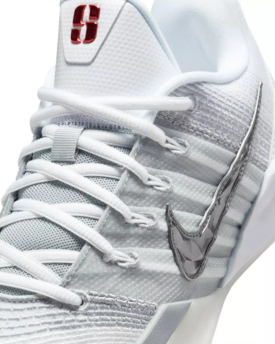 Nike Sabrina 3 "Me Vs. Me" "White/Wolf Grey/Photon Dust/Metallic Dark Grey" Men's Basketball Shoe - WHITE/GREY