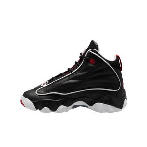 Jordan Pro Strong "Black/University Red/White" Grade School Boys' Shoe
