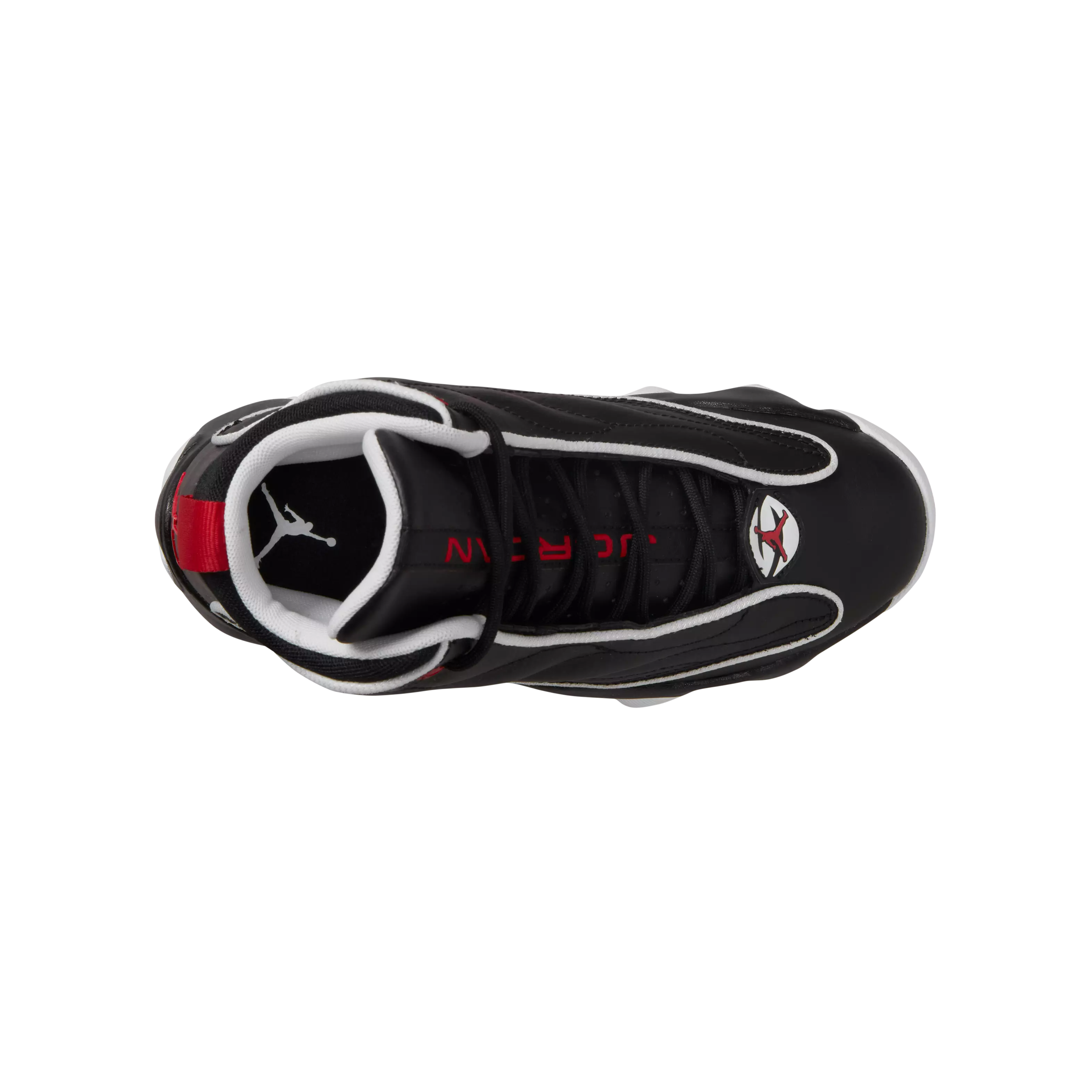 Jordan Pro Strong "Black/University Red/White" Grade School Boys' Shoe - BLACK/RED/WHITE