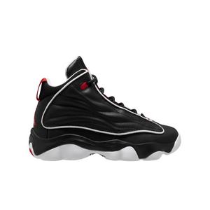Jordan Pro Strong "Black/University Red/White" Grade School Boys' Shoe