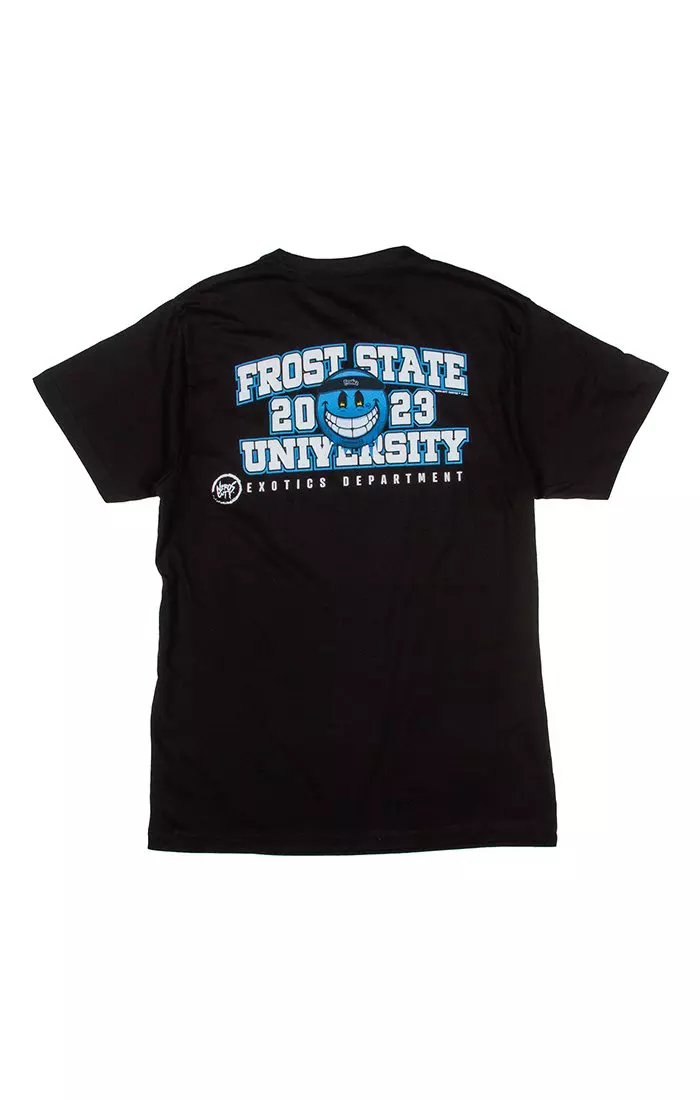 Frostiez Men's FSU Short Sleeve T-Shirt - Black - BLACK