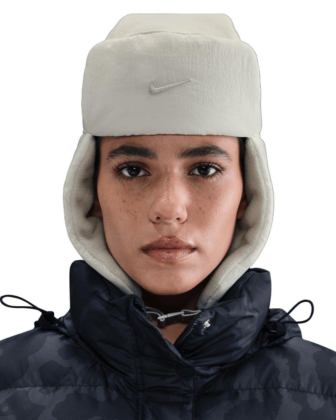 Nike Fly Unstructured Puffer Trapper Cap - GREY Thumbnail View 3