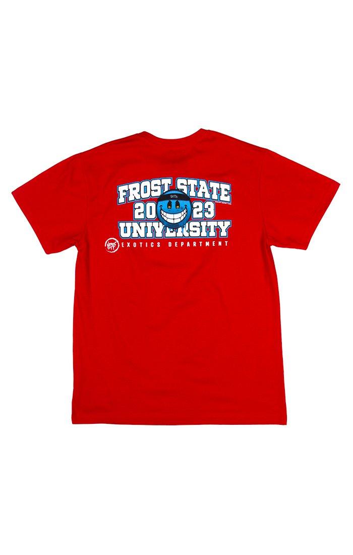Frostiez Men's FSU Short Sleeve T-Shirt - Red - RED