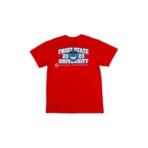 Frostiez Men's FSU Short Sleeve T-Shirt - Red - RED
