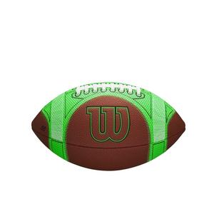 Wilson Kids' GST Speedskin Hylite Junior Football-Brown