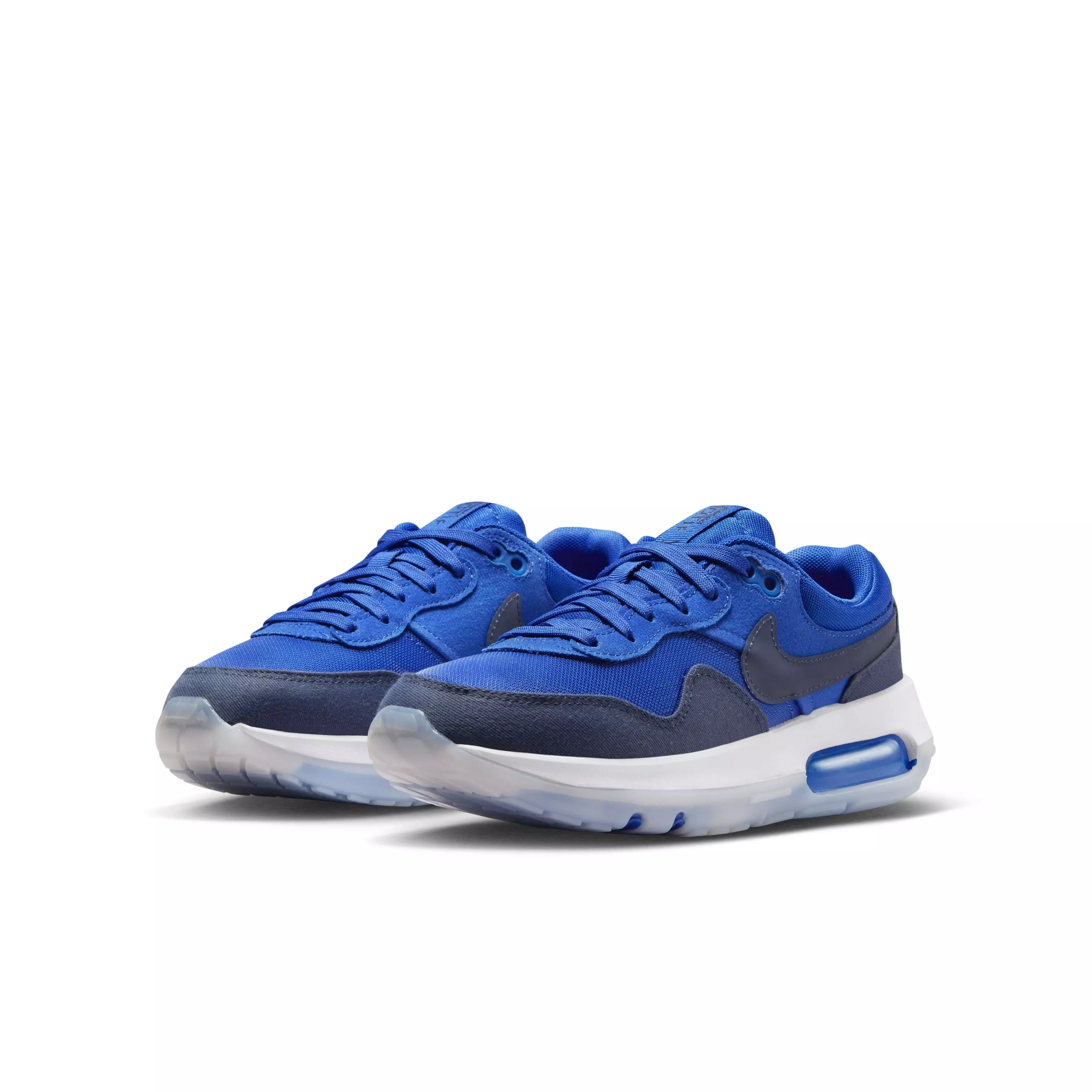 Nike Air Max Motif "Hyper Royal/Obsidian/White" Grade School Boys' Shoe - ROYAL/OBSIDIAN/WHITE