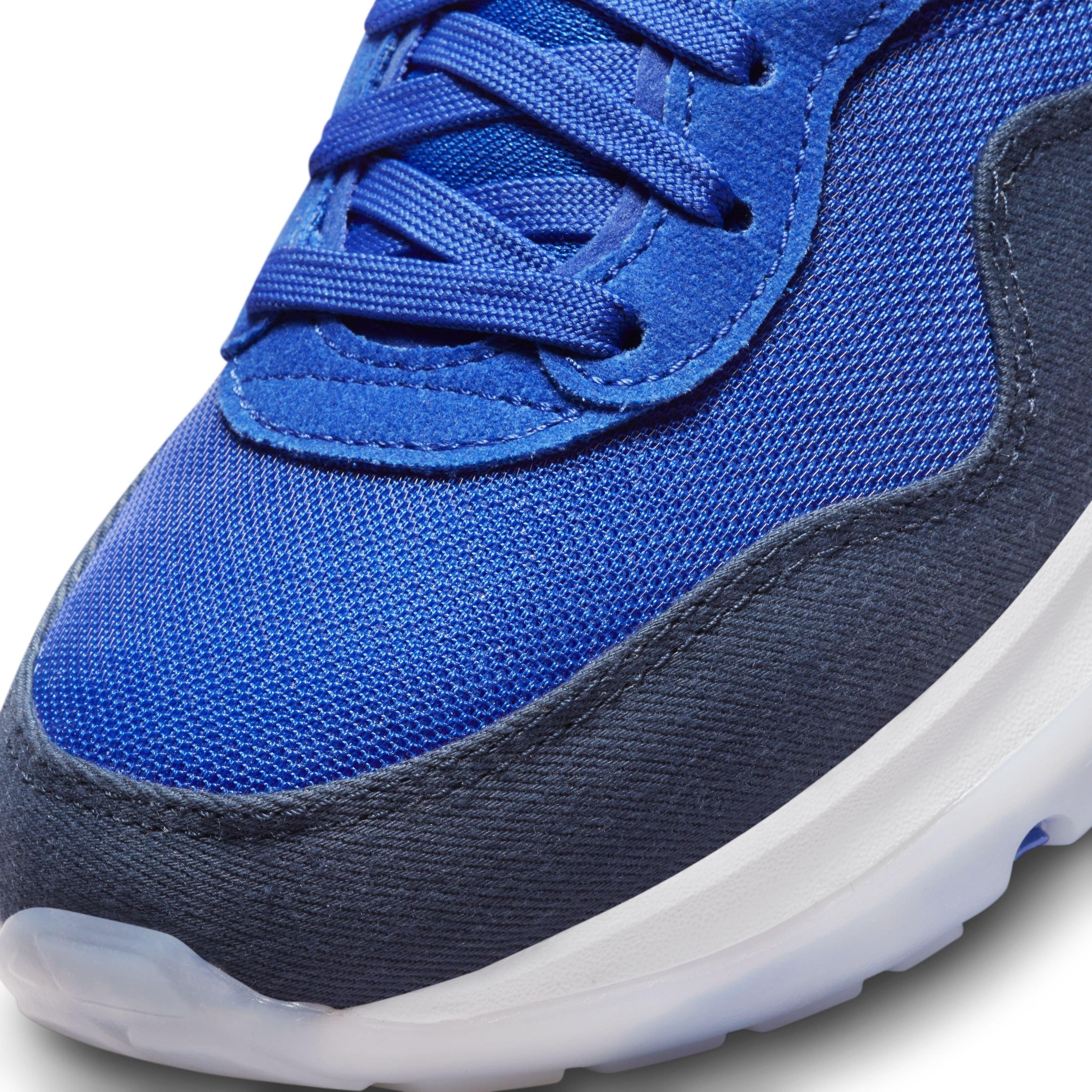 Nike Air Max Motif "Hyper Royal/Obsidian/White" Grade School Boys' Shoe - ROYAL/OBSIDIAN/WHITE Thumbnail View 7