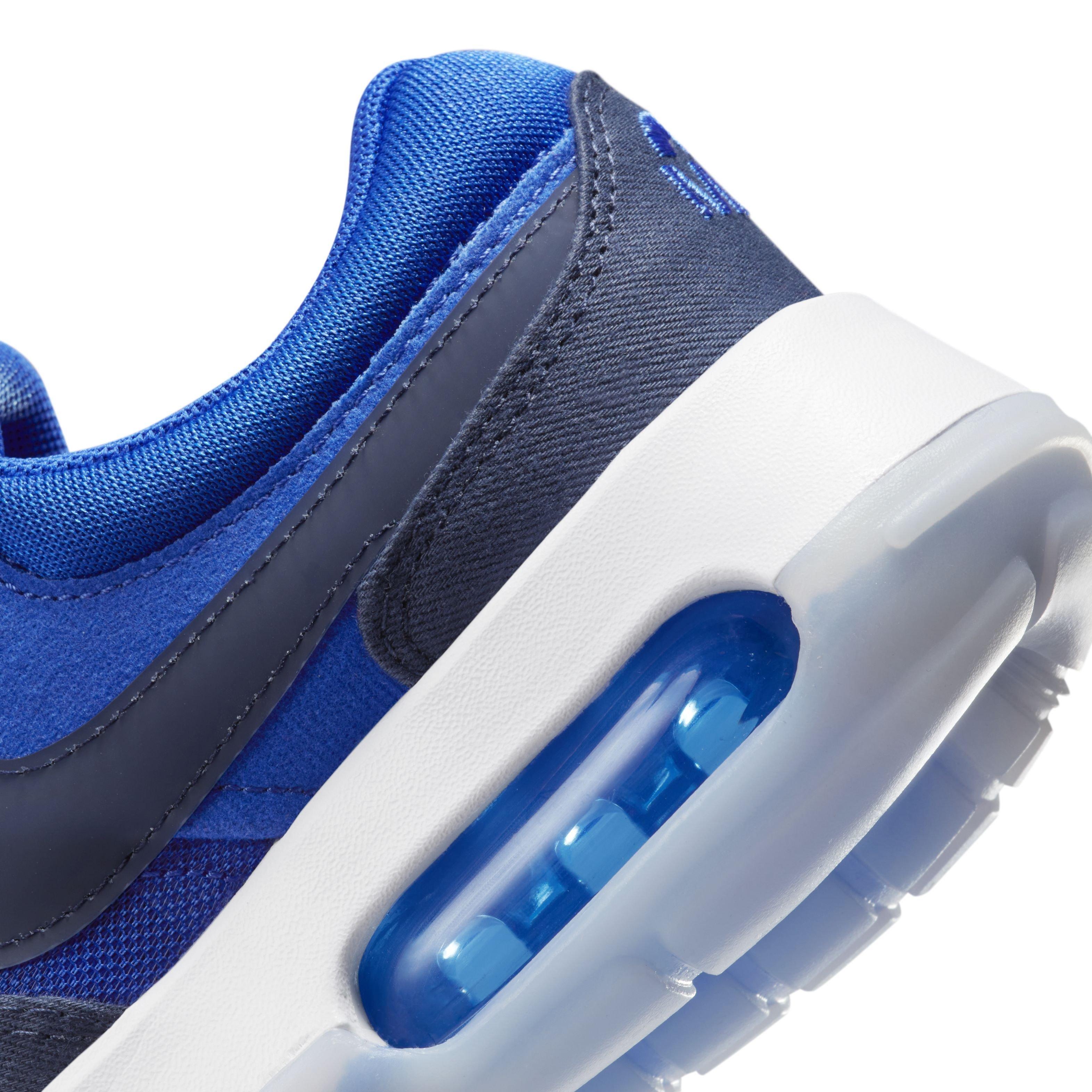 Nike Air Max Motif "Hyper Royal/Obsidian/White" Grade School Boys' Shoe - ROYAL/OBSIDIAN/WHITE Thumbnail View 8