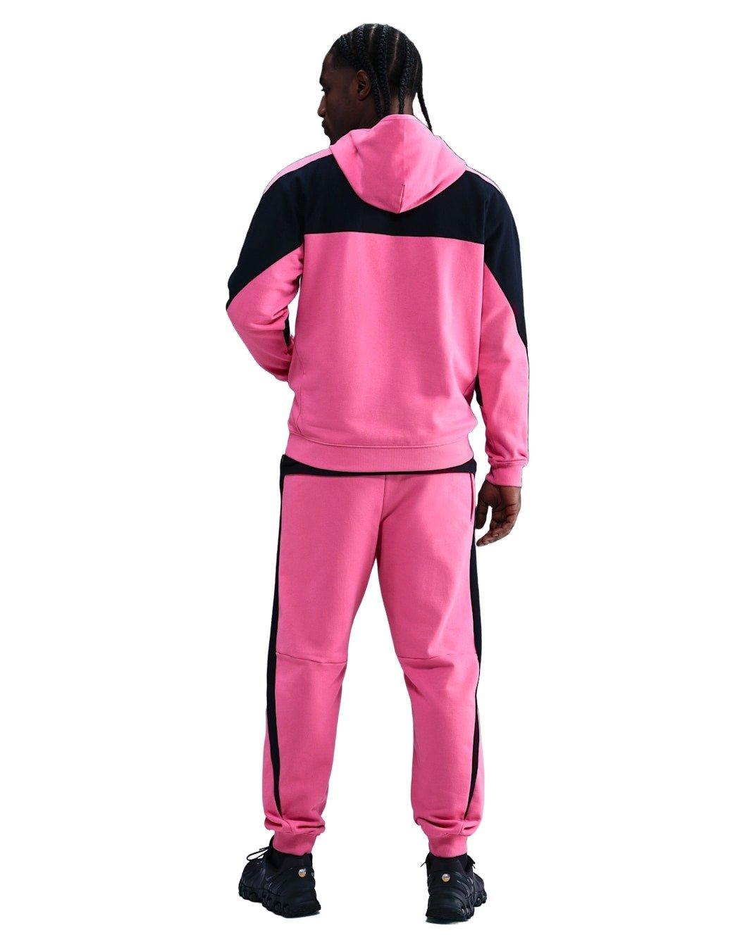 Nike Men's Air Fleece Joggers - Pink - PINK Thumbnail View 5