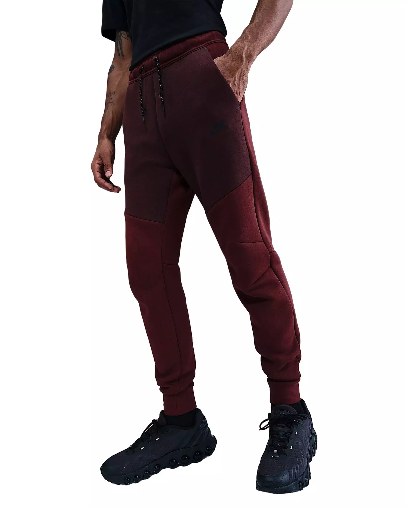 Nike Men's Tech Fleece Joggers - RED