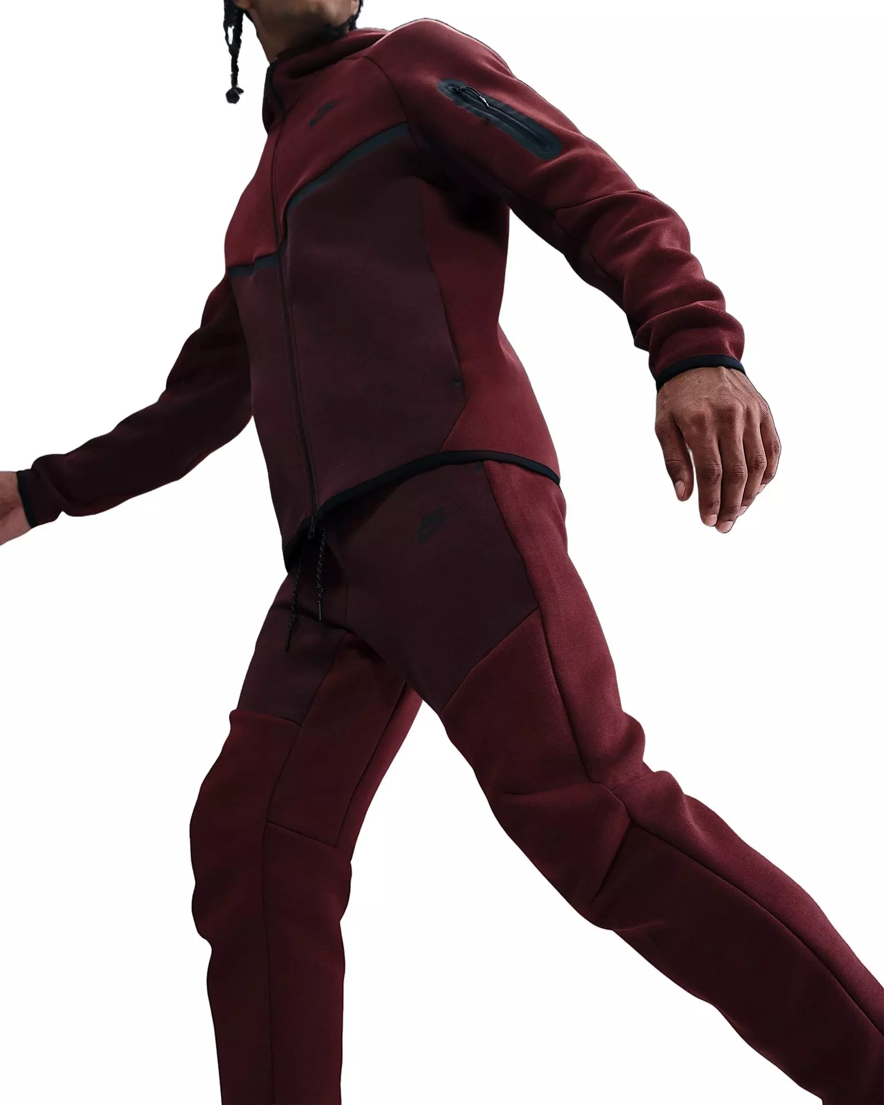 Nike Men's Tech Fleece Joggers - RED