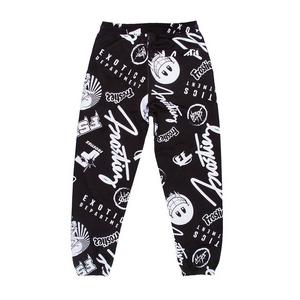 Frostiez Men's The Coldest Sweatpants - Black/White - BLACK/WHITE