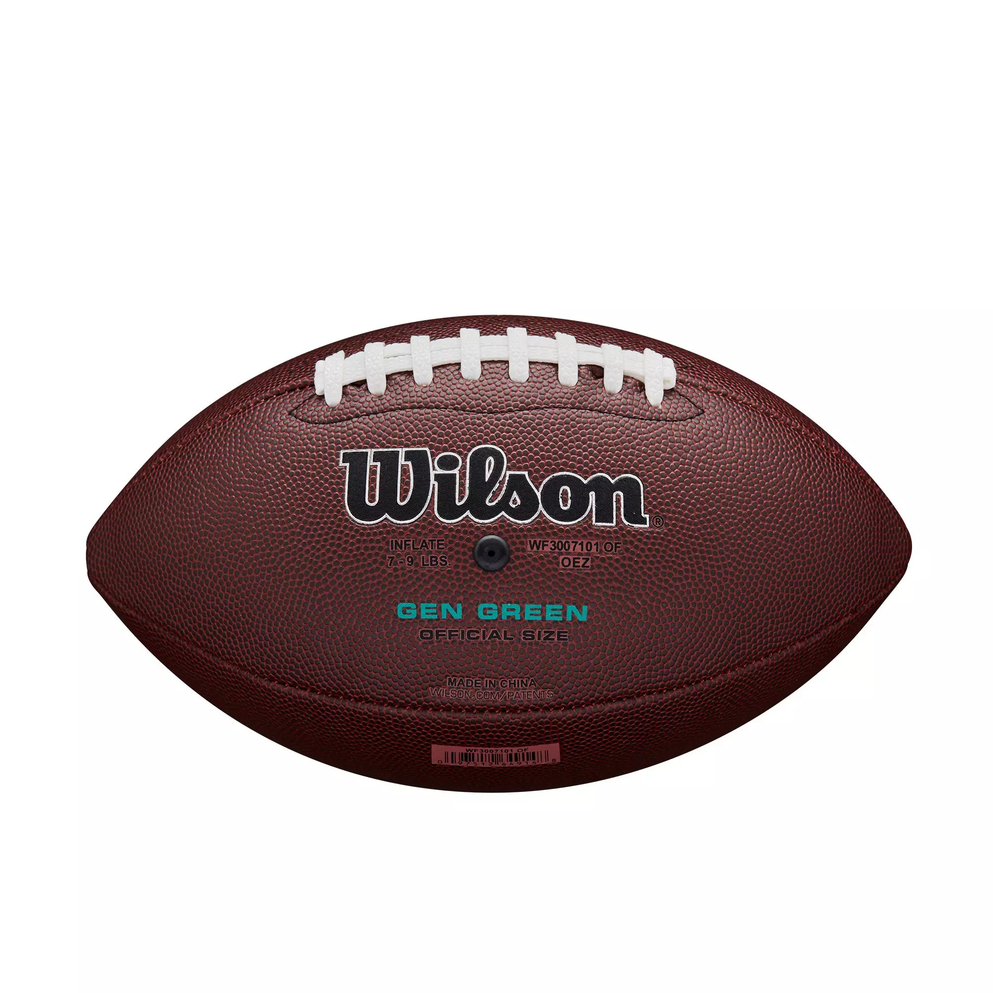 Wilson Kids' NFL Stride Pro Gen Eco Junior Football-Brown - BROWN