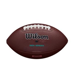 Wilson Kids' NFL Stride Pro Gen Eco Junior Football-Brown